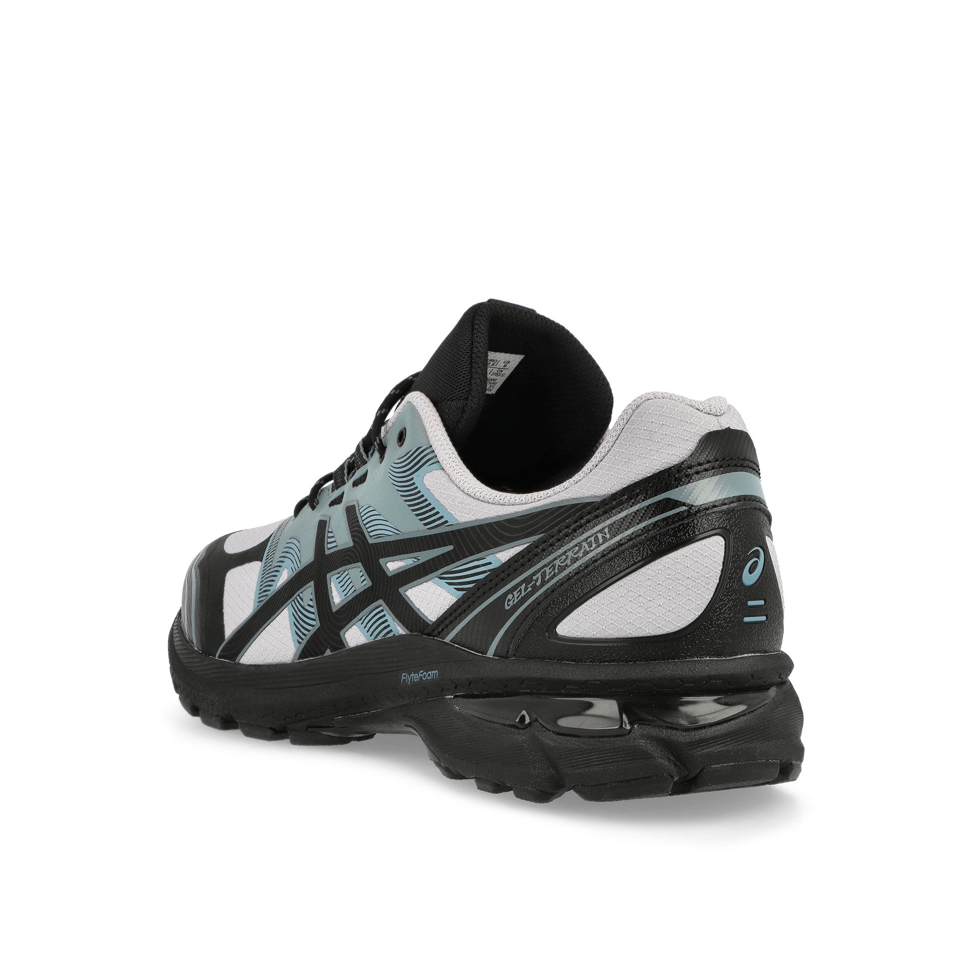 Asics Gel-Terrain Faded Ash Rock / Black Low Top Sneakers  Material | Overkill