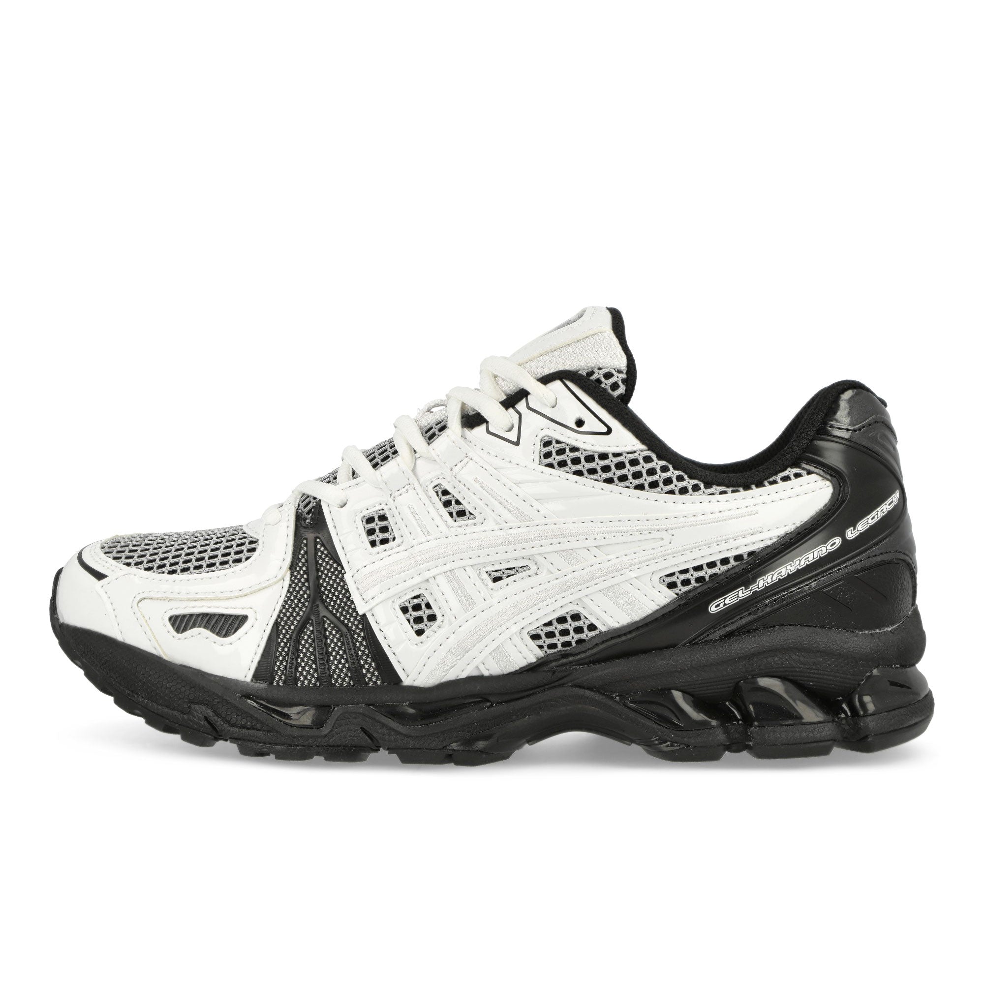 Asics GmbH x Asics Gel-Kayano Legacy White / Black Low Top Sneakers 1203A350-100 | Overkill
