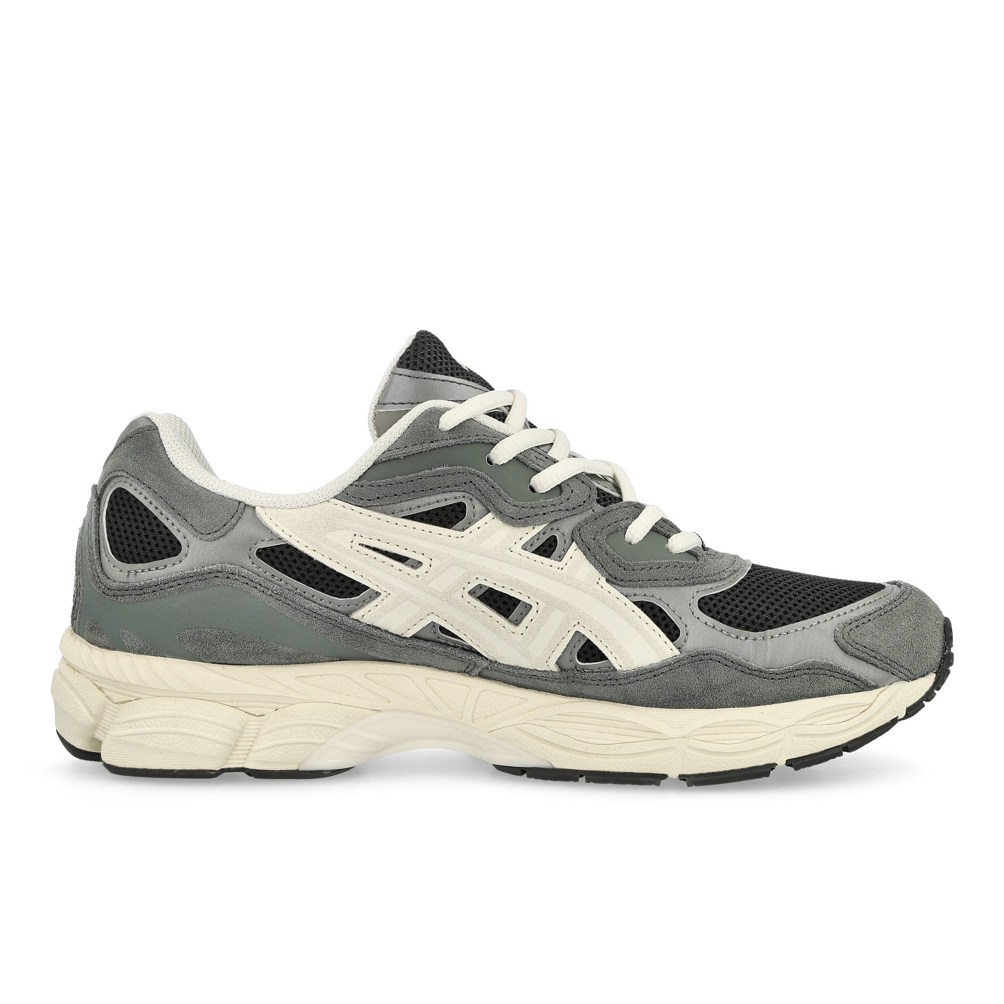 Asics Gel-NYC Graphite Grey / Smoke Grey Low Top Sneakers  Silhouette | Overkill