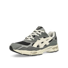 Asics Gel-NYC Graphite Grey / Smoke Grey Low Top Sneakers  Close Up | Overkill