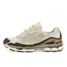 Asics Gel-NYC Cream / Cream Low Top Sneakers 1203A383-103 | Overkill