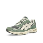 Asics Gel-NYC Ivy / Smoke Grey Low Top Sneakers  Close Up | Overkill