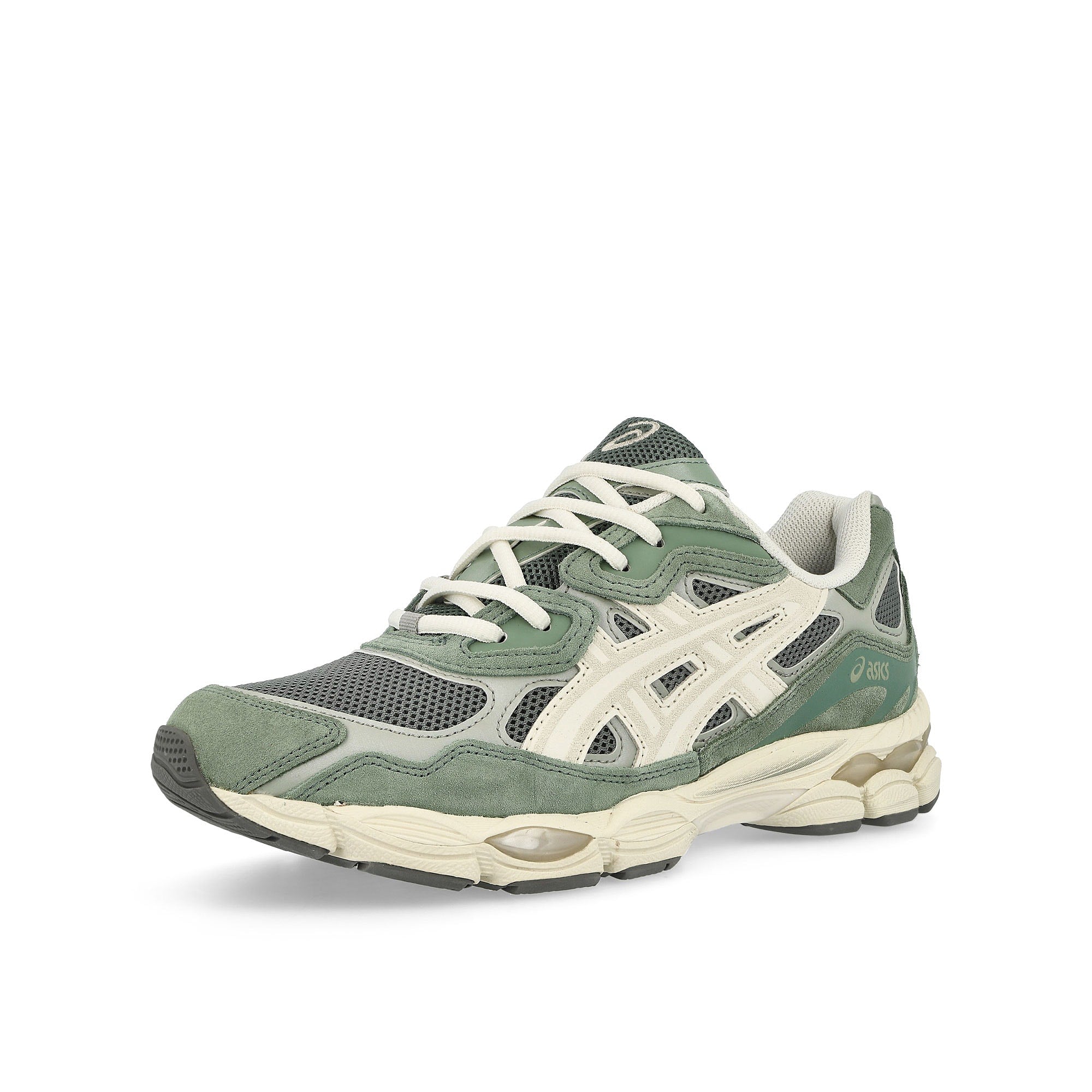 Asics Gel-NYC Ivy / Smoke Grey Low Top Sneakers  Close Up | Overkill