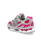 Asics Gel-NYC Pink Glo / Concrete Low Top Sneakers 1203A383-701 Material | Overkill
