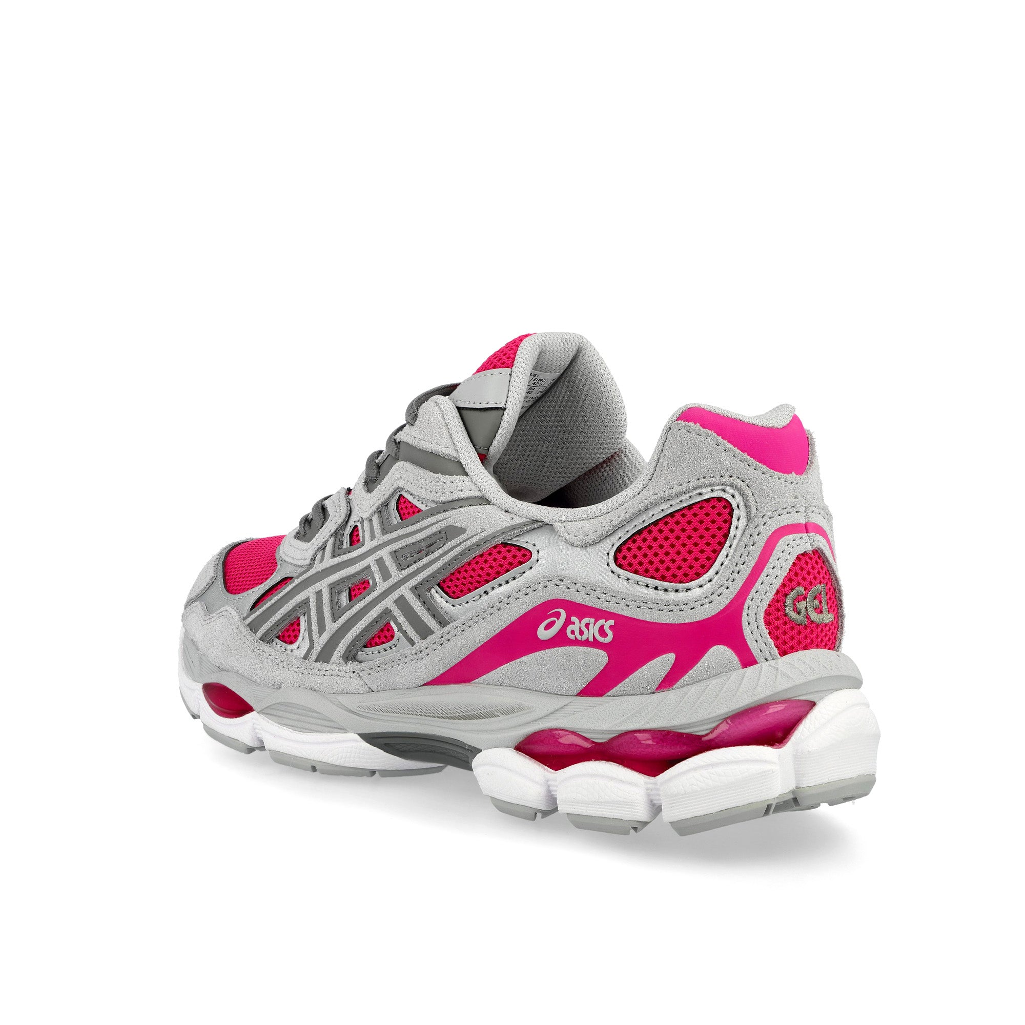 Asics Gel-NYC Pink Glo / Concrete Low Top Sneakers 1203A383-701 Material | Overkill
