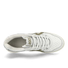 Asics EX89 White-Safari Khaki Low Top Sneakers  Detailfoto | Overkill