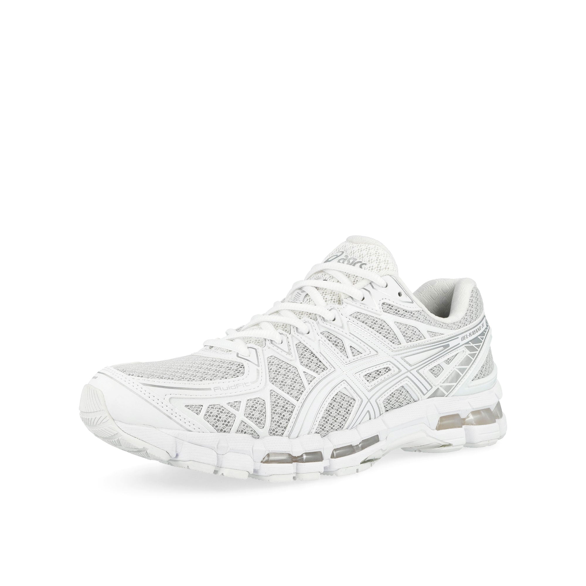 Asics Gel-Kayano 20 Glacier Grey / White Sneaker 1203A388-028 Close-up | Overkill
