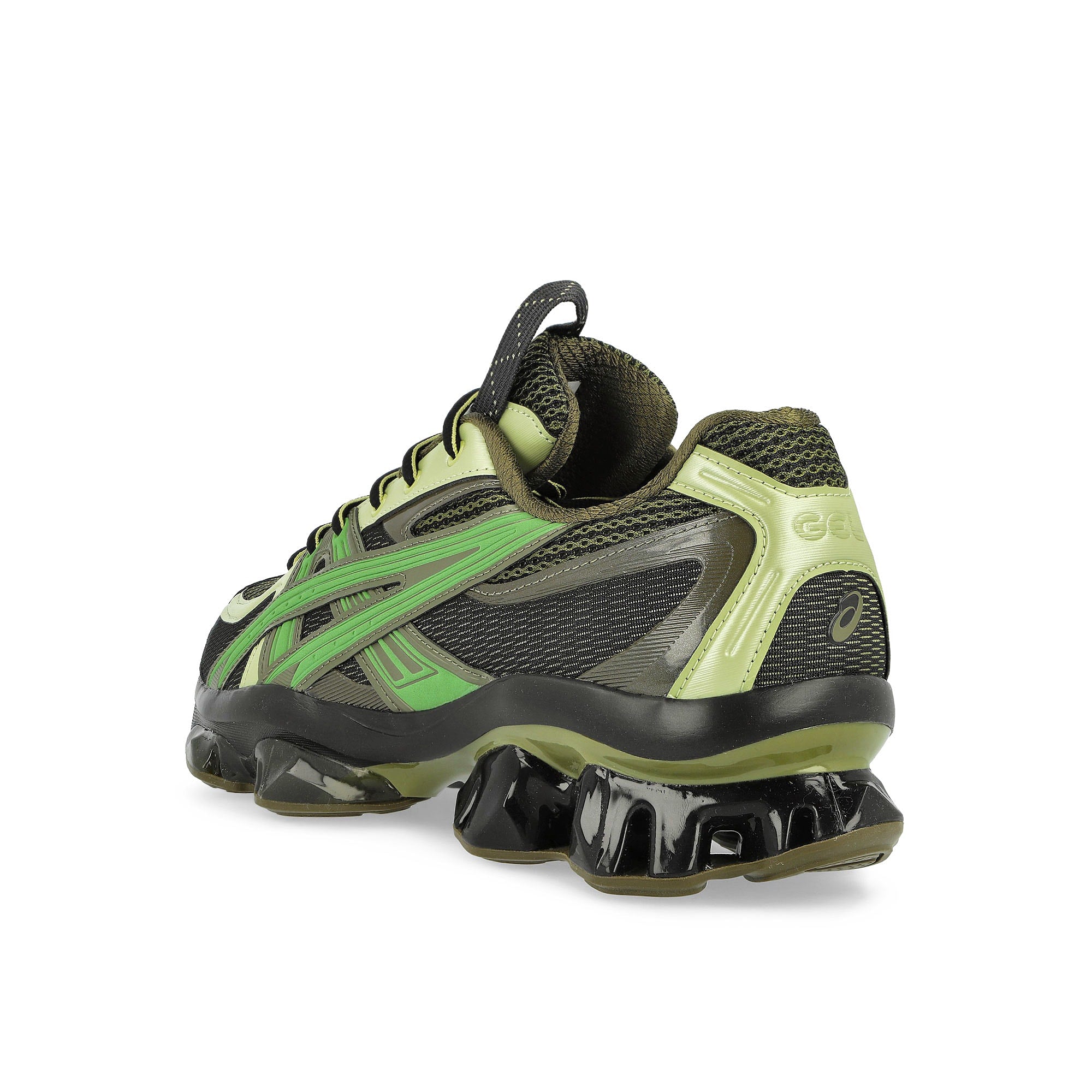 Asics US5-S Gel Quantum Kinetic Moss / Bamboo Low Top Sneakers  Material | Overkill