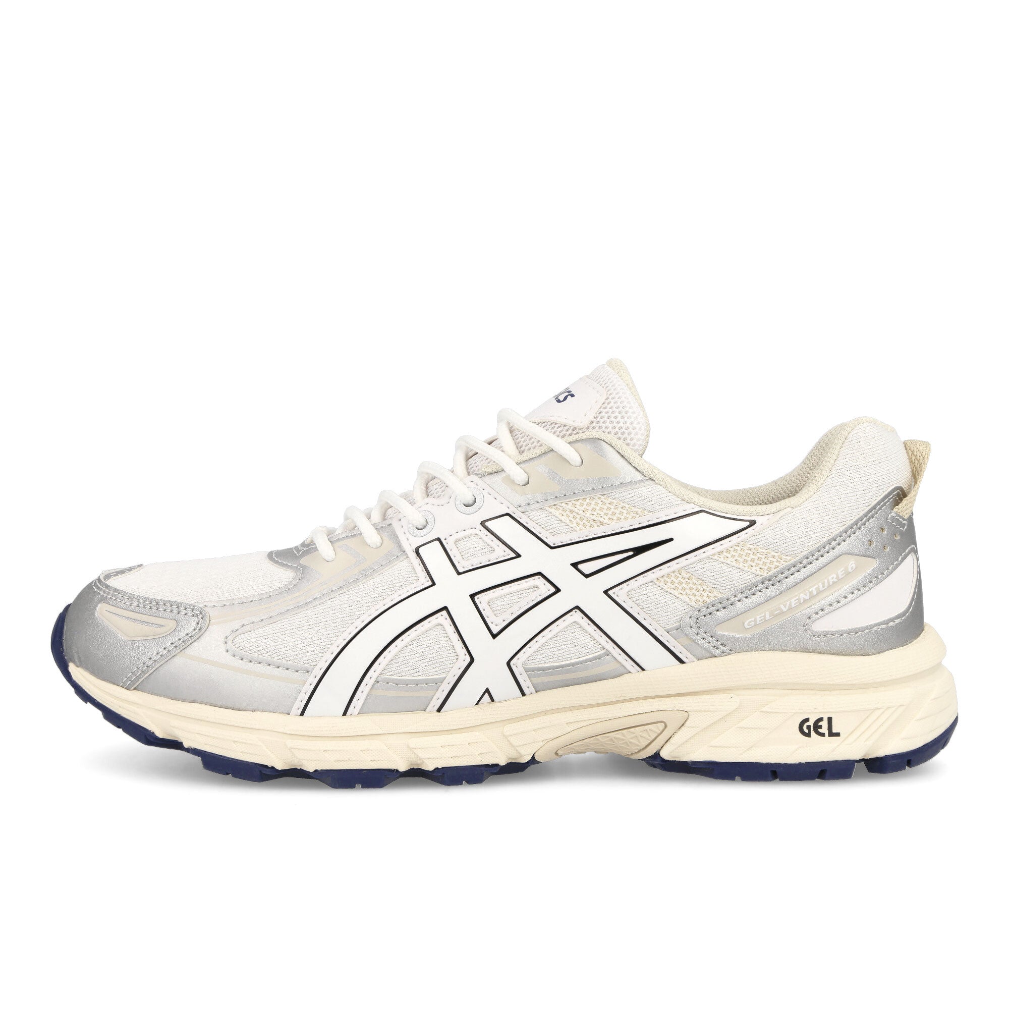 Asics Gel-Venture 6 White / White Low Top Sneakers 1203A407-100 | Overkill