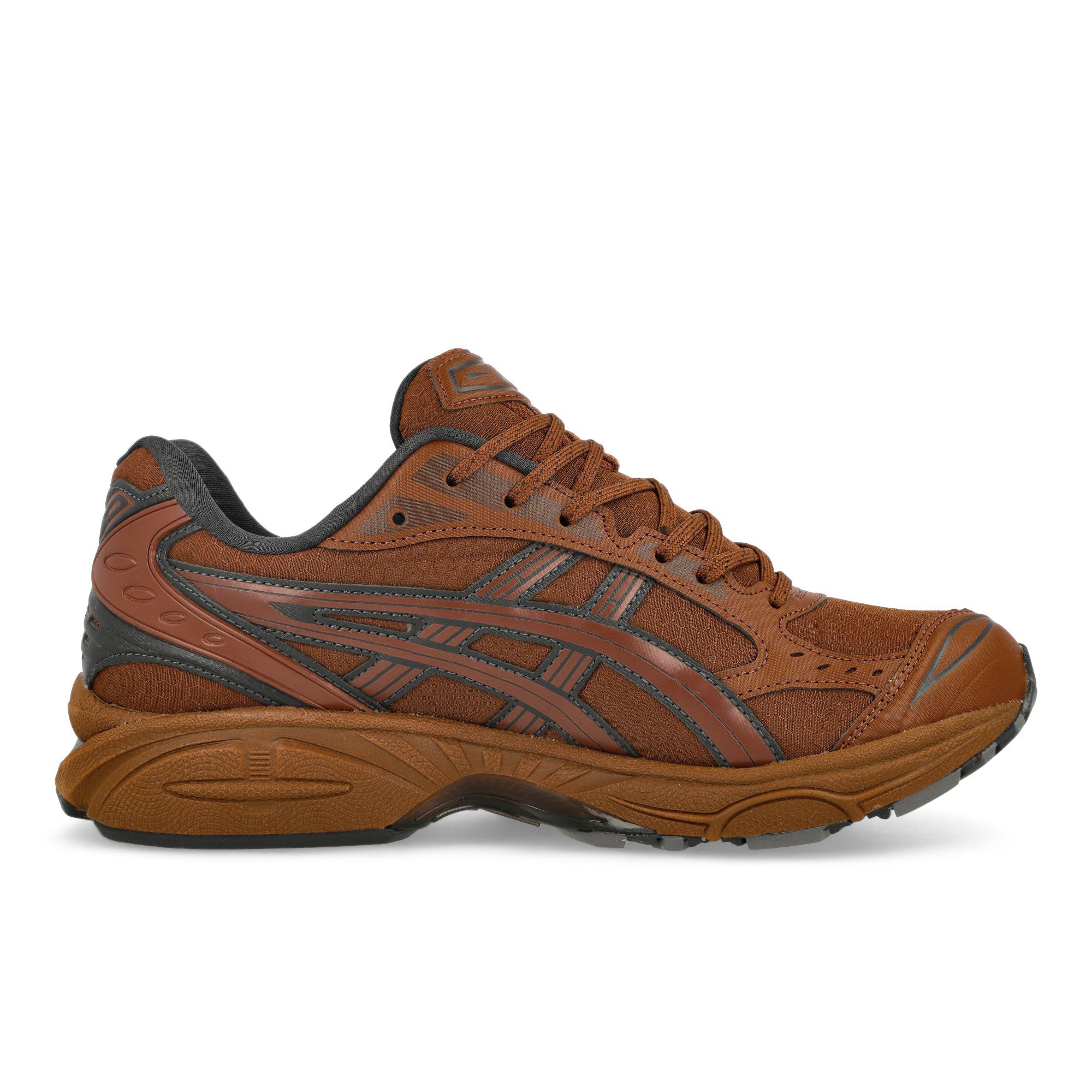 Asics Gel-Kayano 14 Rusty Brown / Graphite Grey Low Top Sneakers  Silhouette | Overkill