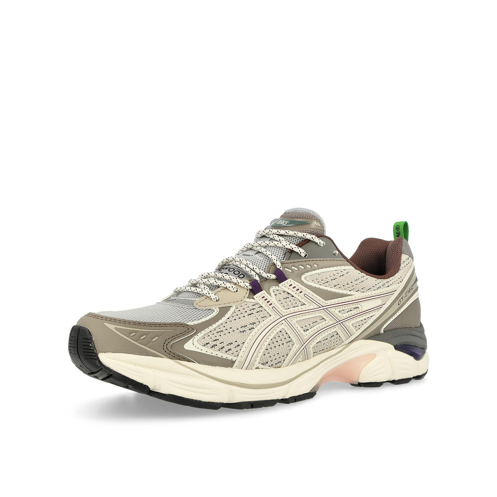 Asics GT-2160 Cream / Oatmeal Low Top Sneakers  Close Up | Overkill