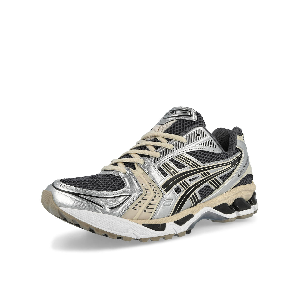 Asics Gel-Kayano 14 Carrier Grey / Black Low Top Sneakers 1203A537-026 Close-up | Overkill
