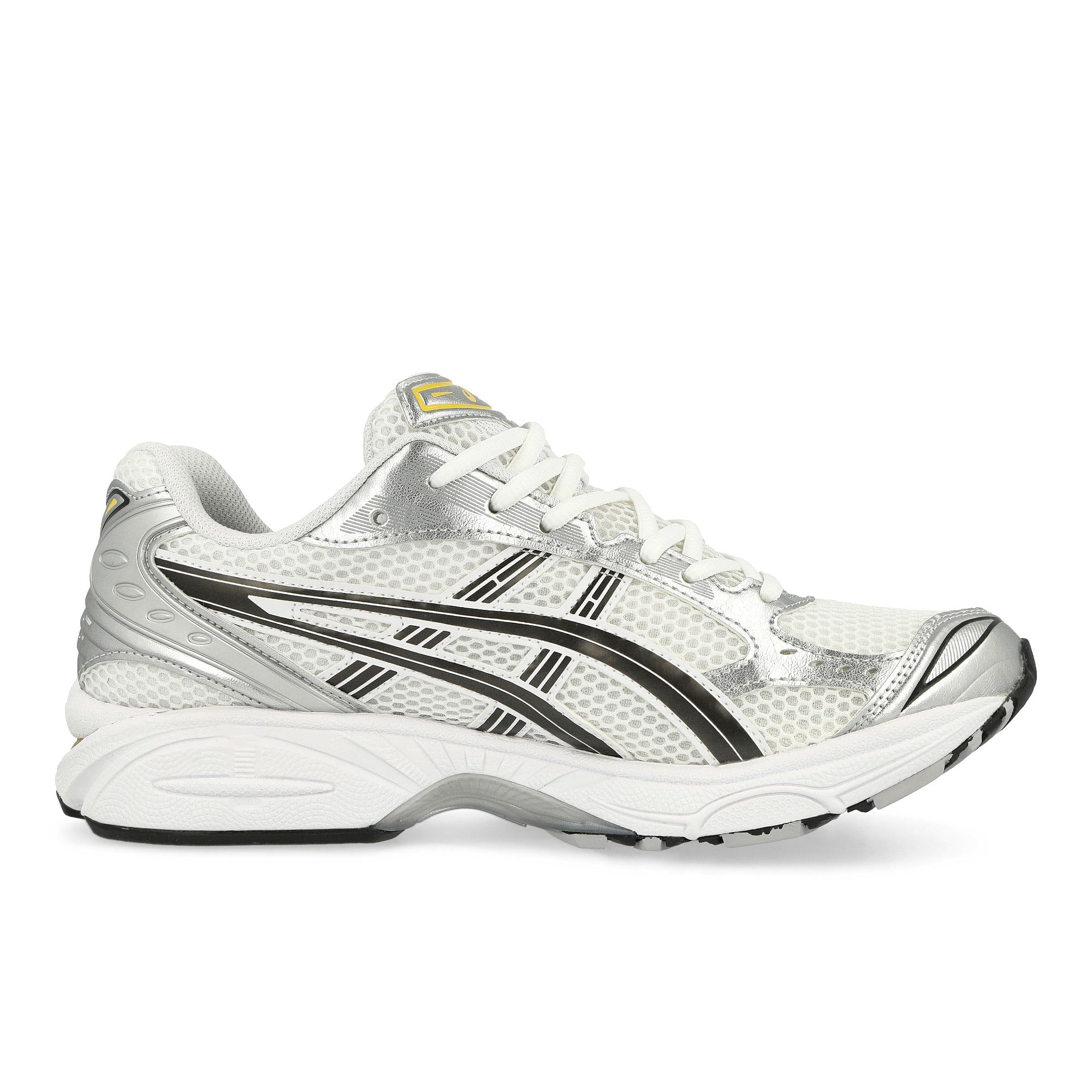 Asics Gel-Kayano 14 White / Tai-Chi Yellow Low Top Sneakers  Silhouette | Overkill