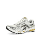 Asics Gel-Kayano 14 White / Tai-Chi Yellow Low Top Sneakers  Close Up | Overkill