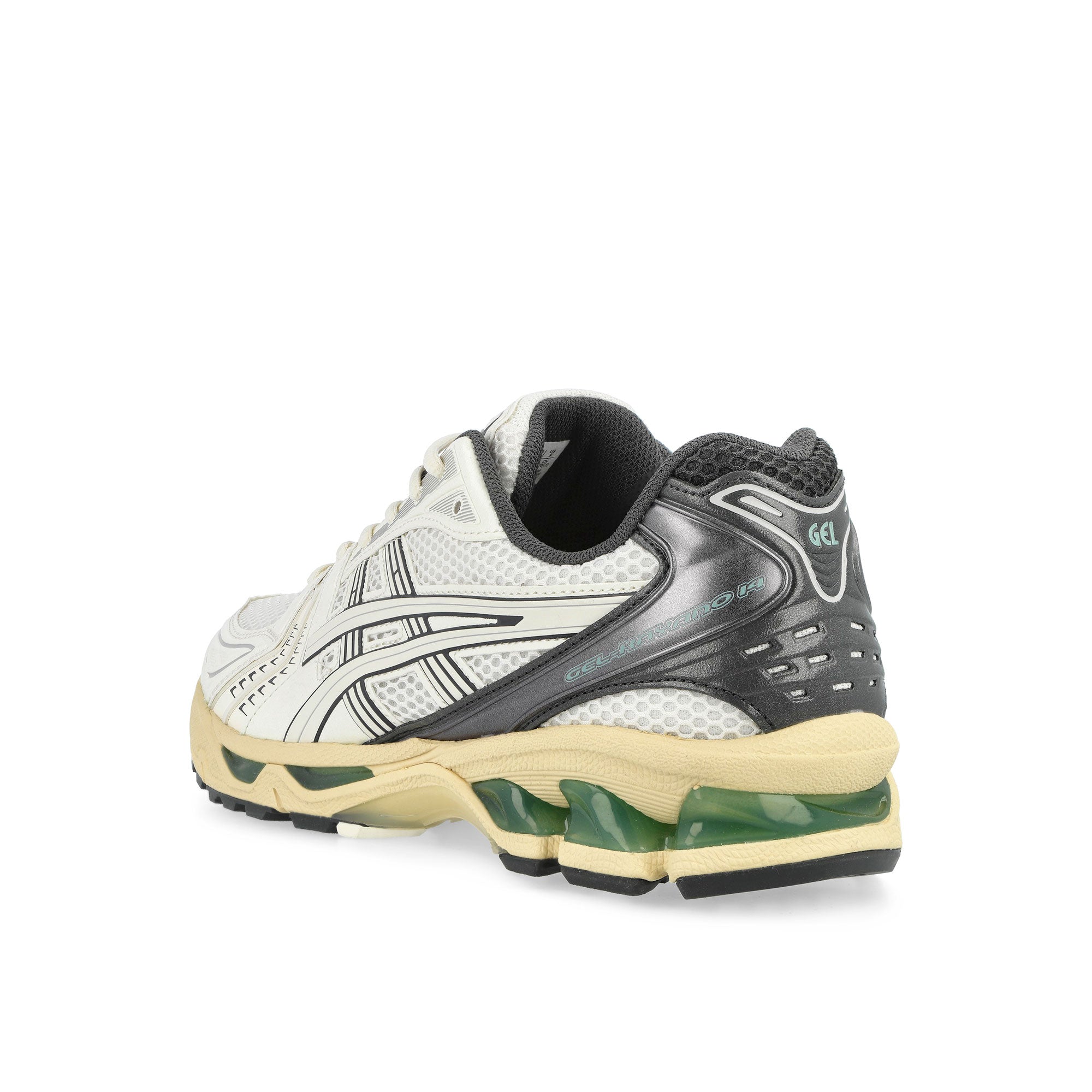 Asics Gel-Kayano 14 Cream / Obsidian Grey Low Top Sneakers 1203A537-113 Material | Overkill
