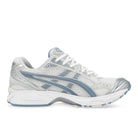 Asics  Gel-Kayano 14 White / Light Navy Low Top Sneakers  1203A537-115 Silhouette | Overkill
