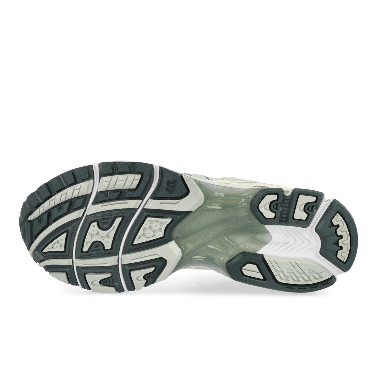 Asics Gel-Kayano 14 White / Light Sage Low Top Sneakers 1203A537-117 Detail View 1 | Overkill
