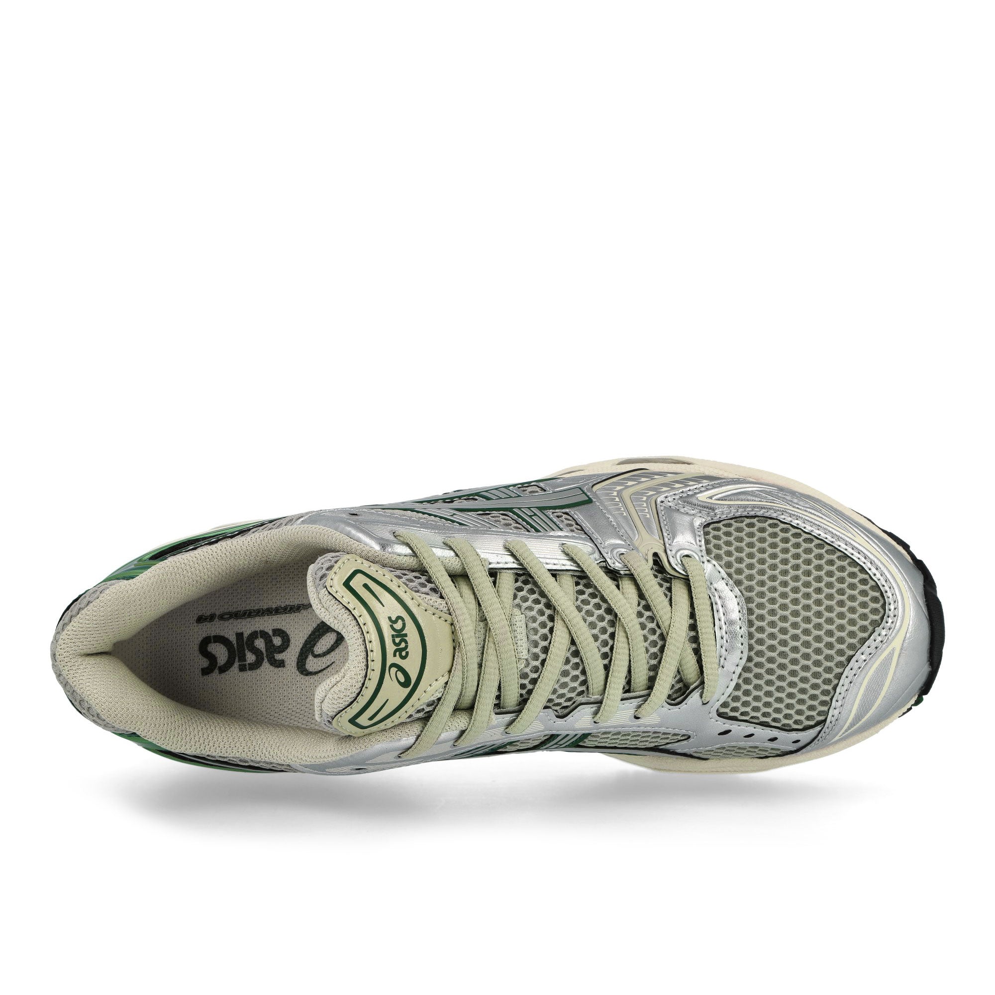 Asics Gel-Kayano 14 Dried Leaf Green / Pure Silver Low Top Sneakers 1203A537-300 Detailfoto | Overkill