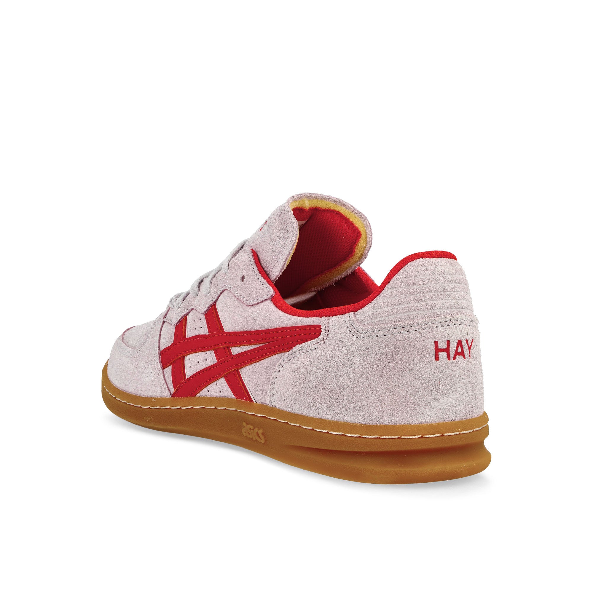 Asics Skyhand OG Orchid Hush / Flame Scarlet Low Top Sneakers  Material | Overkill