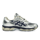 Asics Gel-NYC Pure Silver / Midnight Low Top Sneakers  Silhouette | Overkill