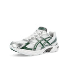 Asics Gel-1130 White / Forest Night Low Top Sneakers 1203A609-106 Close-up | Overkill
