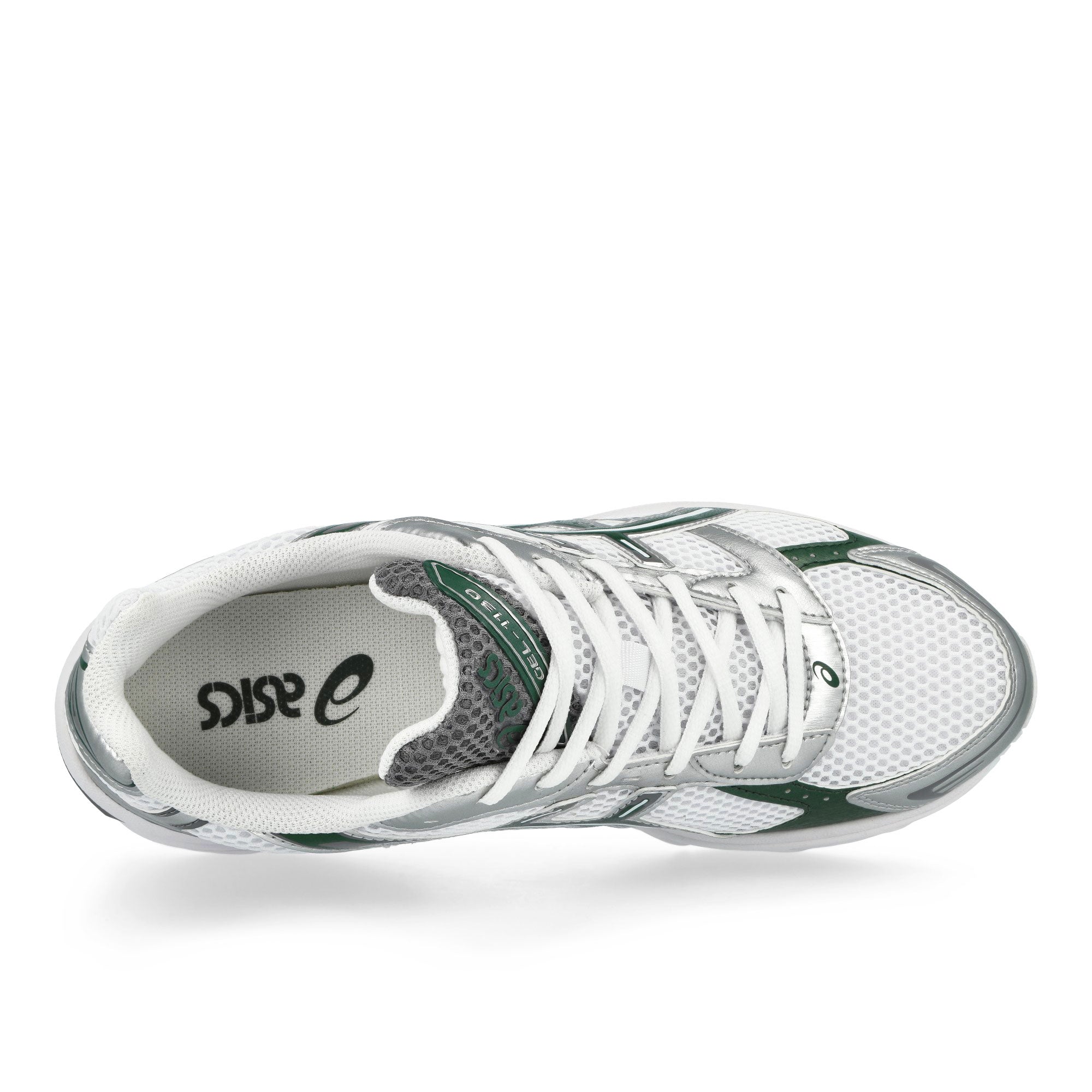 Asics Gel-1130 White / Forest Night Low Top Sneakers 1203A609-106 Detailfoto | Overkill
