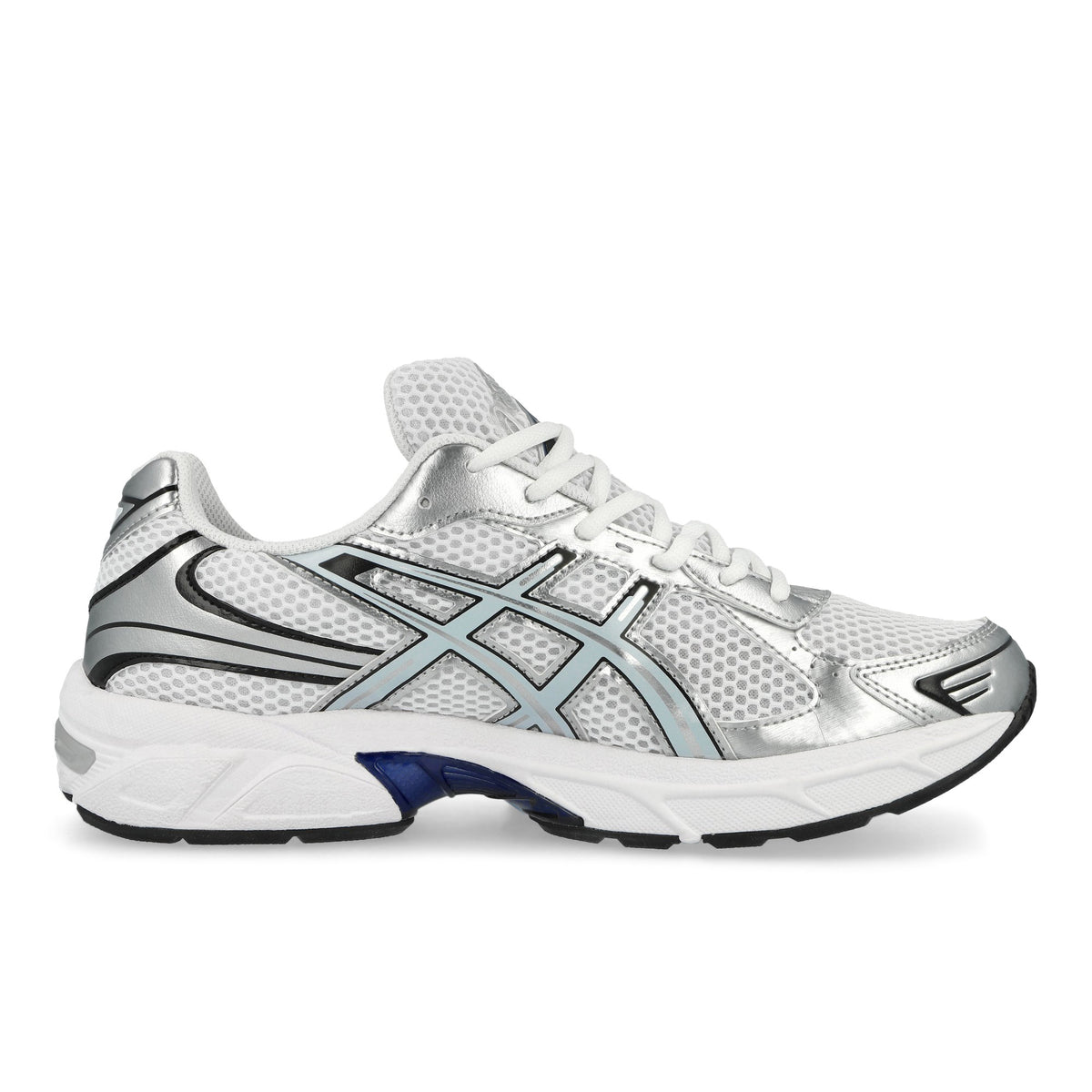 Asics Gel-1130 White / Storm Cloud Low Top Sneakers 1203A609-115 Silhouette | Overkill
