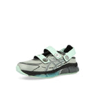 Asics Gel-Quantum 360 VII Silver / Clearly Aqua Low Top Sneakers  Close Up | Overkill