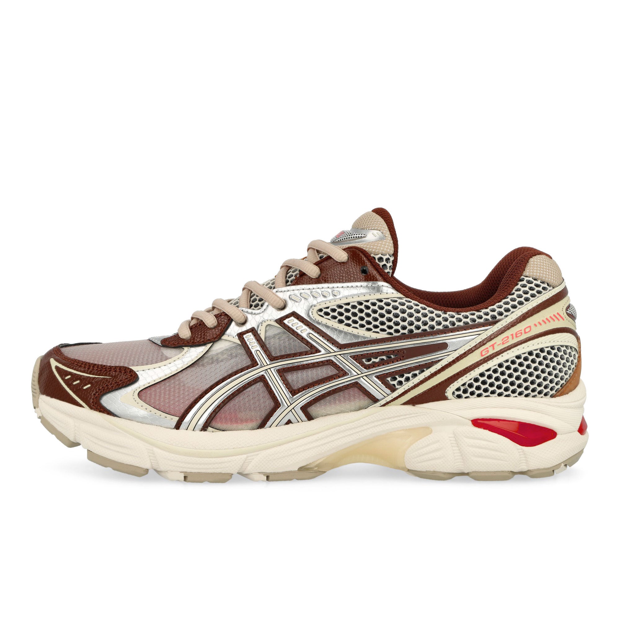 Asics GT-2160 Cream / Chocolate Brown Low Top Sneakers 1203A654-100 | Overkill