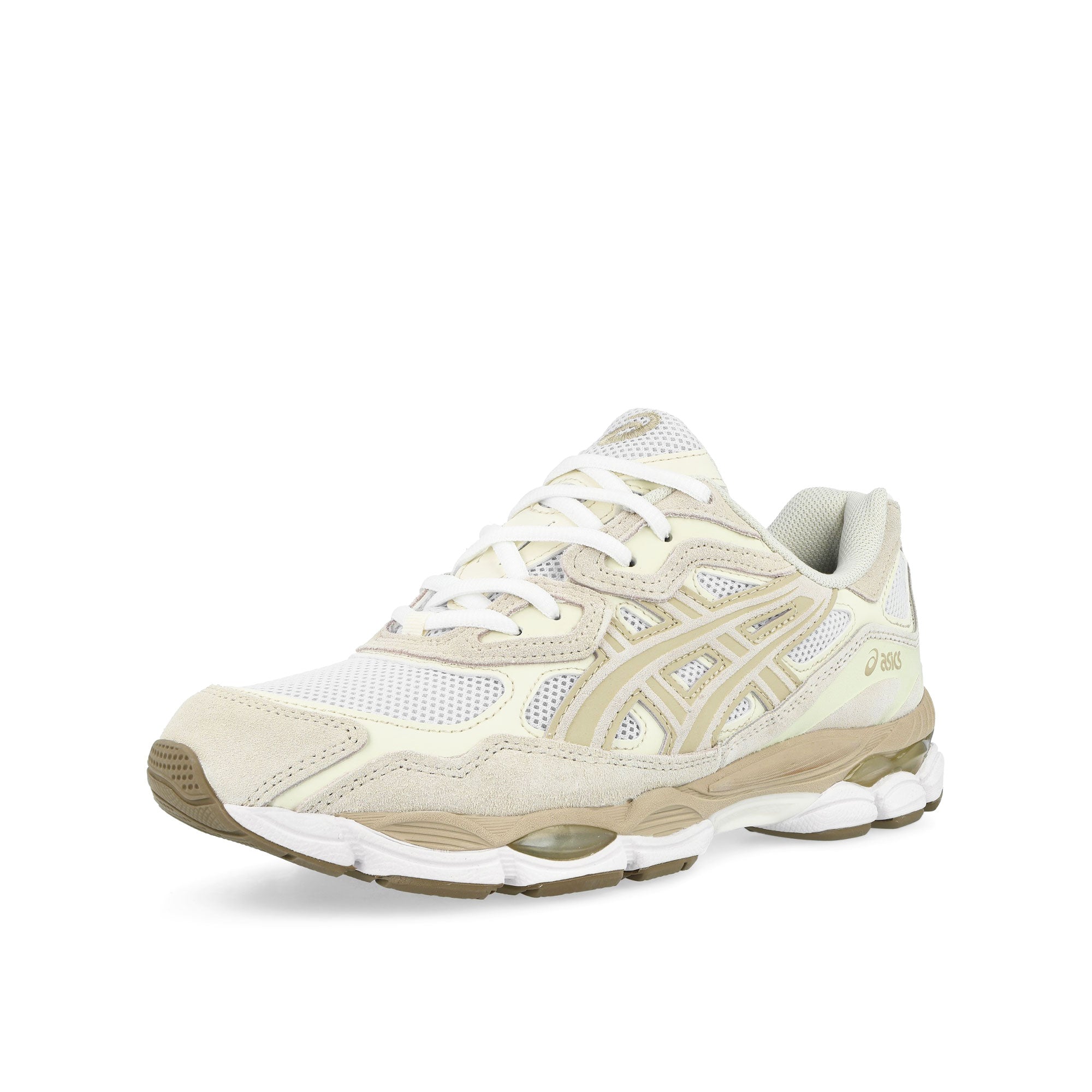Asics Gel-NYC White / Feather Grey Sneaker 1203A663-102 Close-up | Overkill
