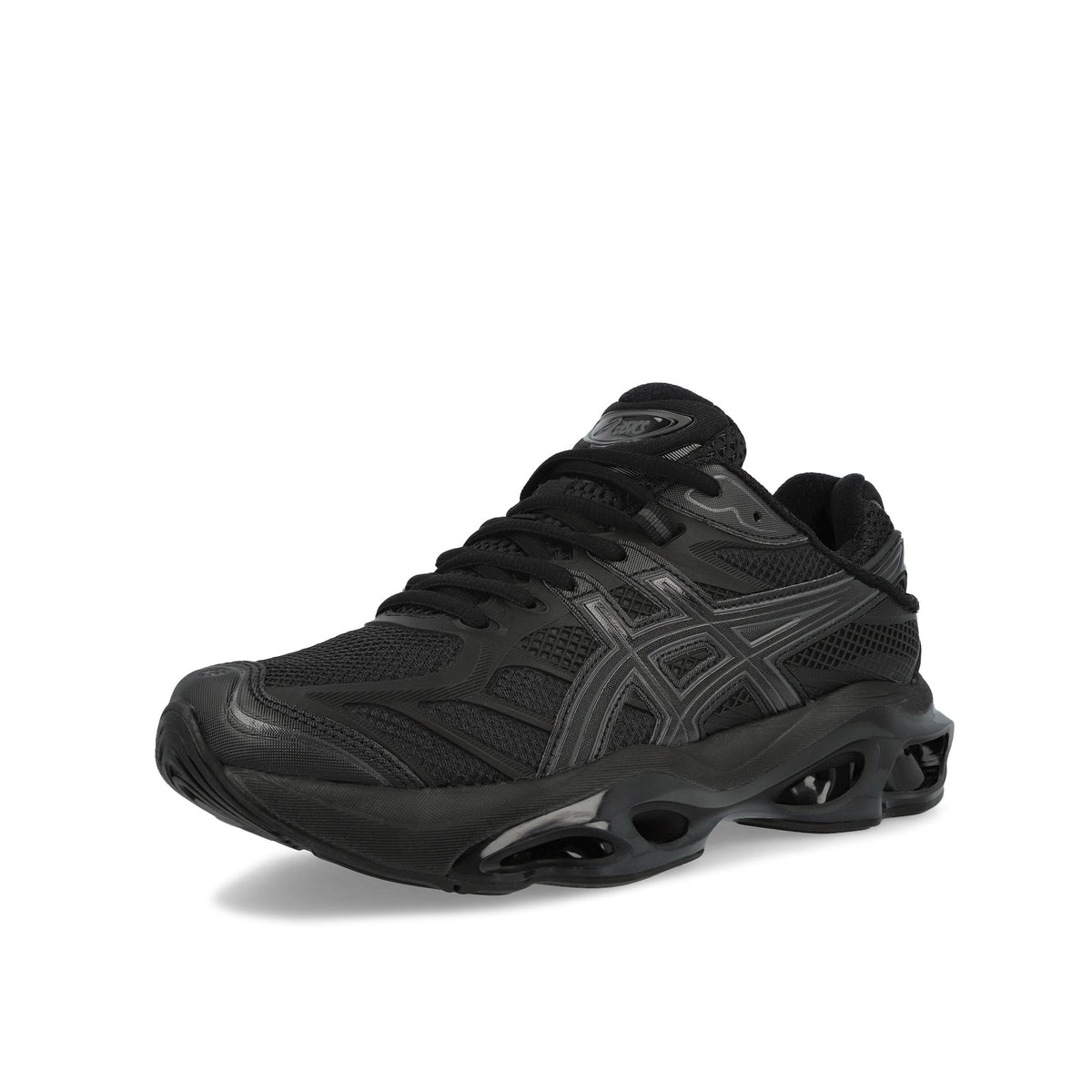 Asics Gel-Kinetic 2.0 Black / Black Low Top Sneakers 1203A678-001 Close-up | Overkill
