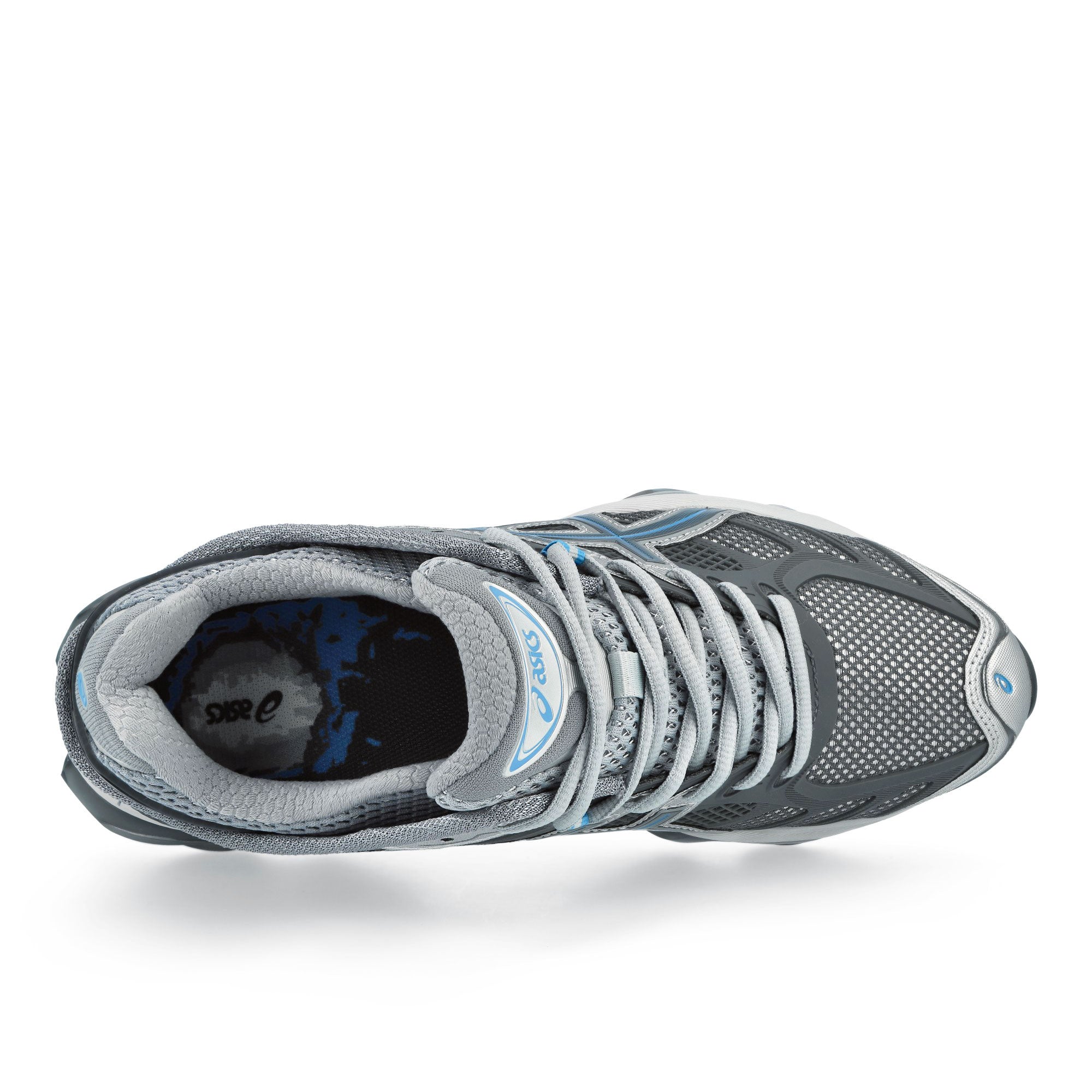 Meyba x Fred Perry Gel-Kinetic 2.0 Pure Silver / Blue Coast Low Top Sneakers 1203A678-022 Detailfoto | Overkill
