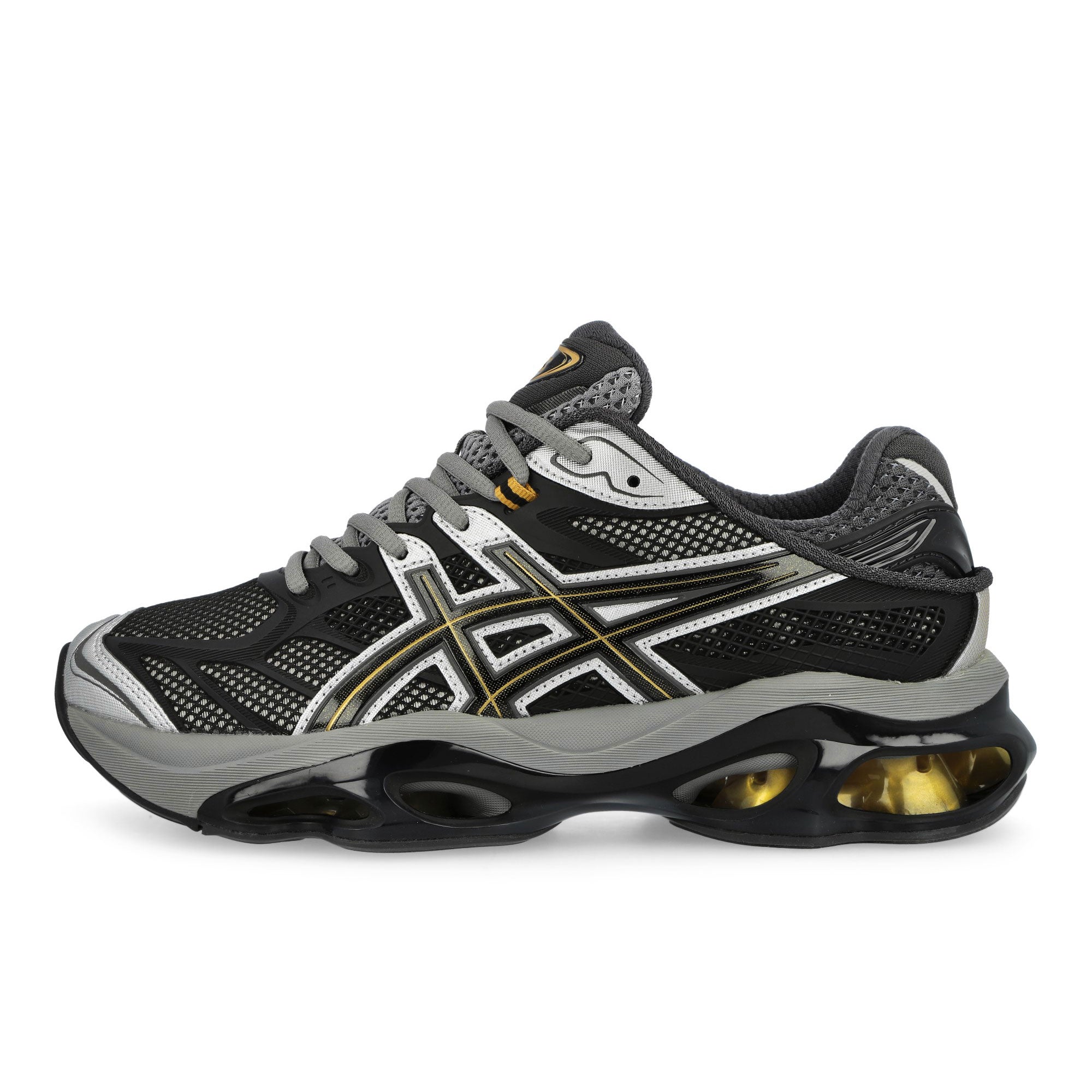 Asics Gel-Kinetic 2.0 Clay Grey / Black Low Top Sneakers 1203A678-023 | Overkill
