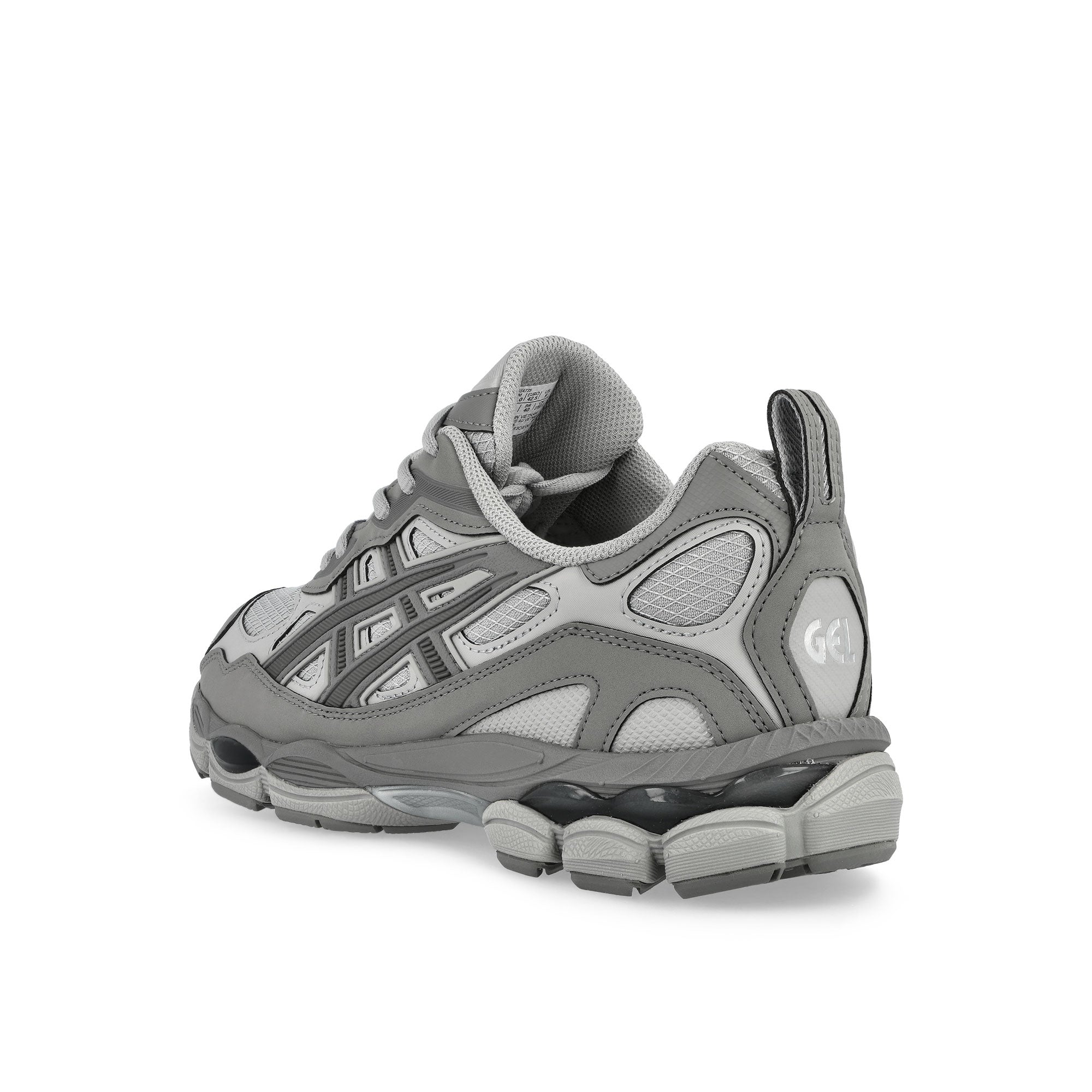 Asics GEL-NYC RGD Cement Grey / Clay Grey Low Top Sneakers 1203A735-020 Material | Overkill
