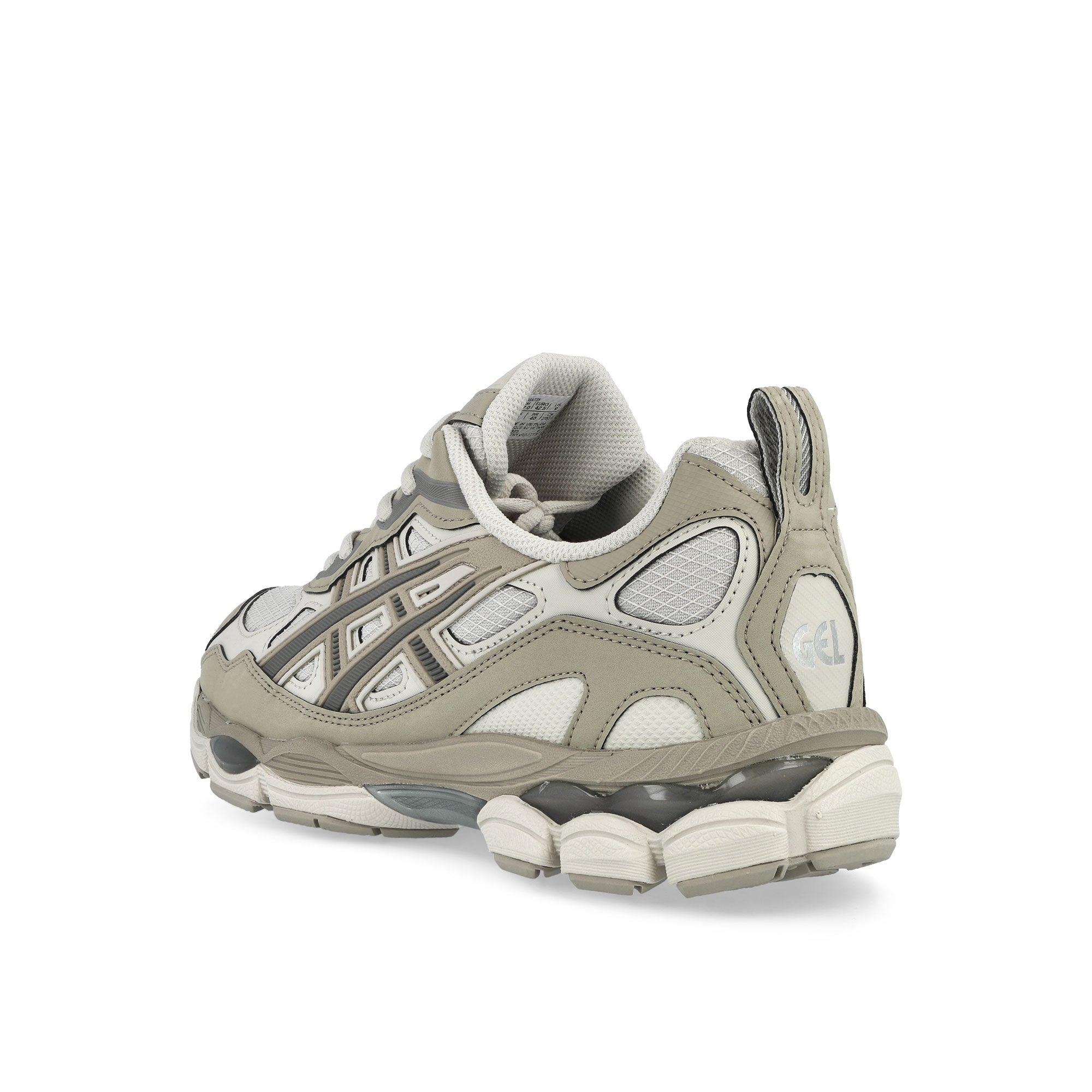 Asics GEL-NYC RGD Smoke Grey / Wool Low Top Sneakers 1203A735-022 Material | Overkill
