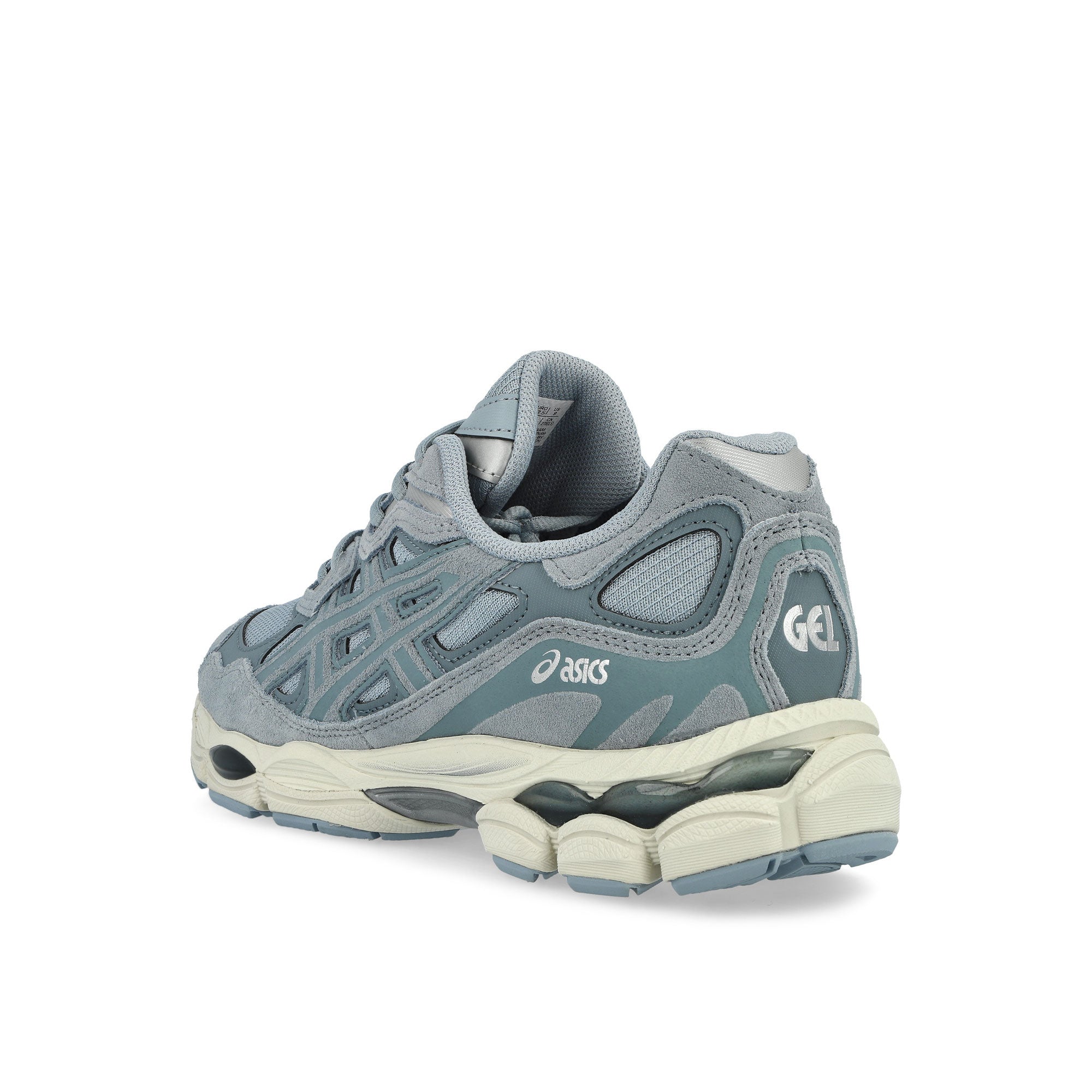 Asics Gel-NYC Dolphin Grey / Fjord Grey Low Top Sneakers 1203A739-400 Material | Overkill