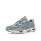 Asics Gel-NYC Dolphin Grey / Fjord Grey Low Top Sneakers 1203A739-400 Close-up | Overkill