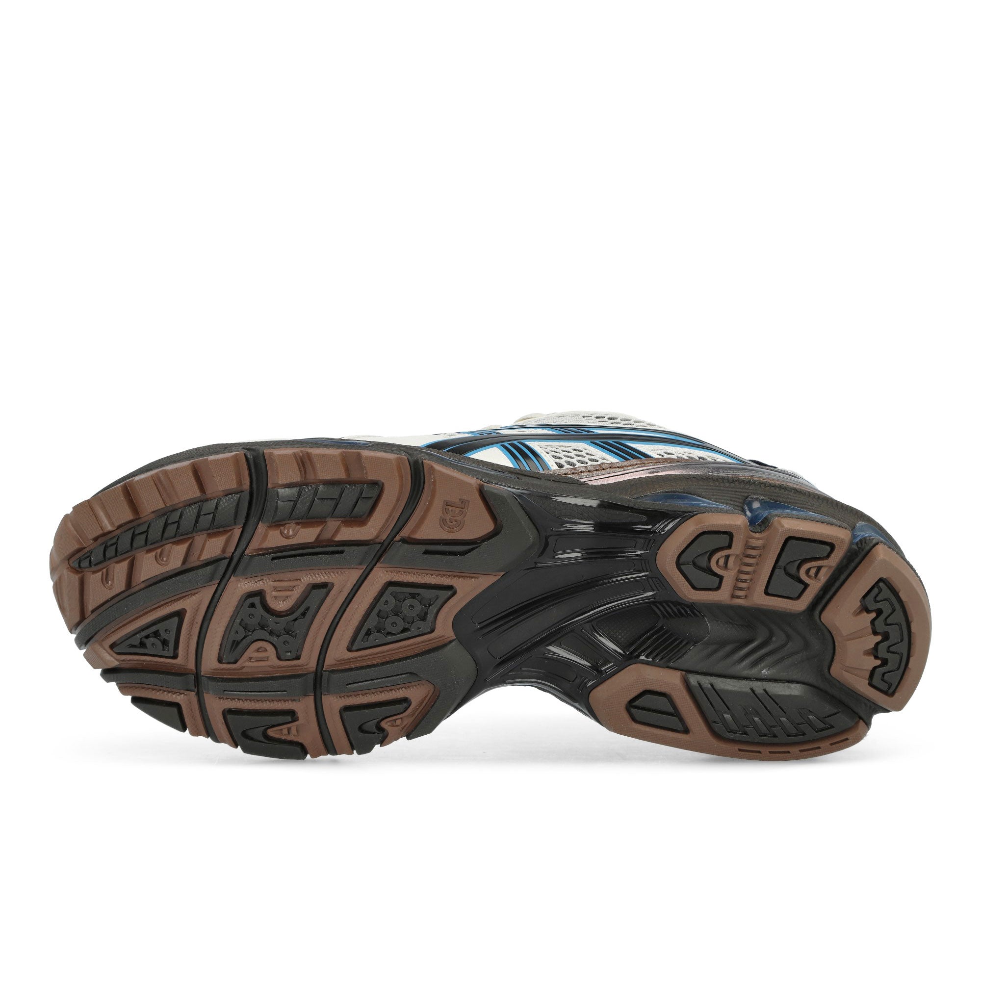 Asics Gel-Kayano 14 Cream / Blue Coast Low Top Sneakers 1203A740-104 Detail View 1 | Overkill
