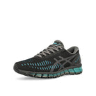 Asics Gel-Quantum 360 I Black / Aquuarium Low Top Sneakers 1203A750-001 Close-up | Overkill
