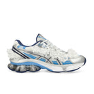 Asics Gel-Kinetic Fluent White / Dive Blue Low Top Sneakers  Silhouette | Overkill