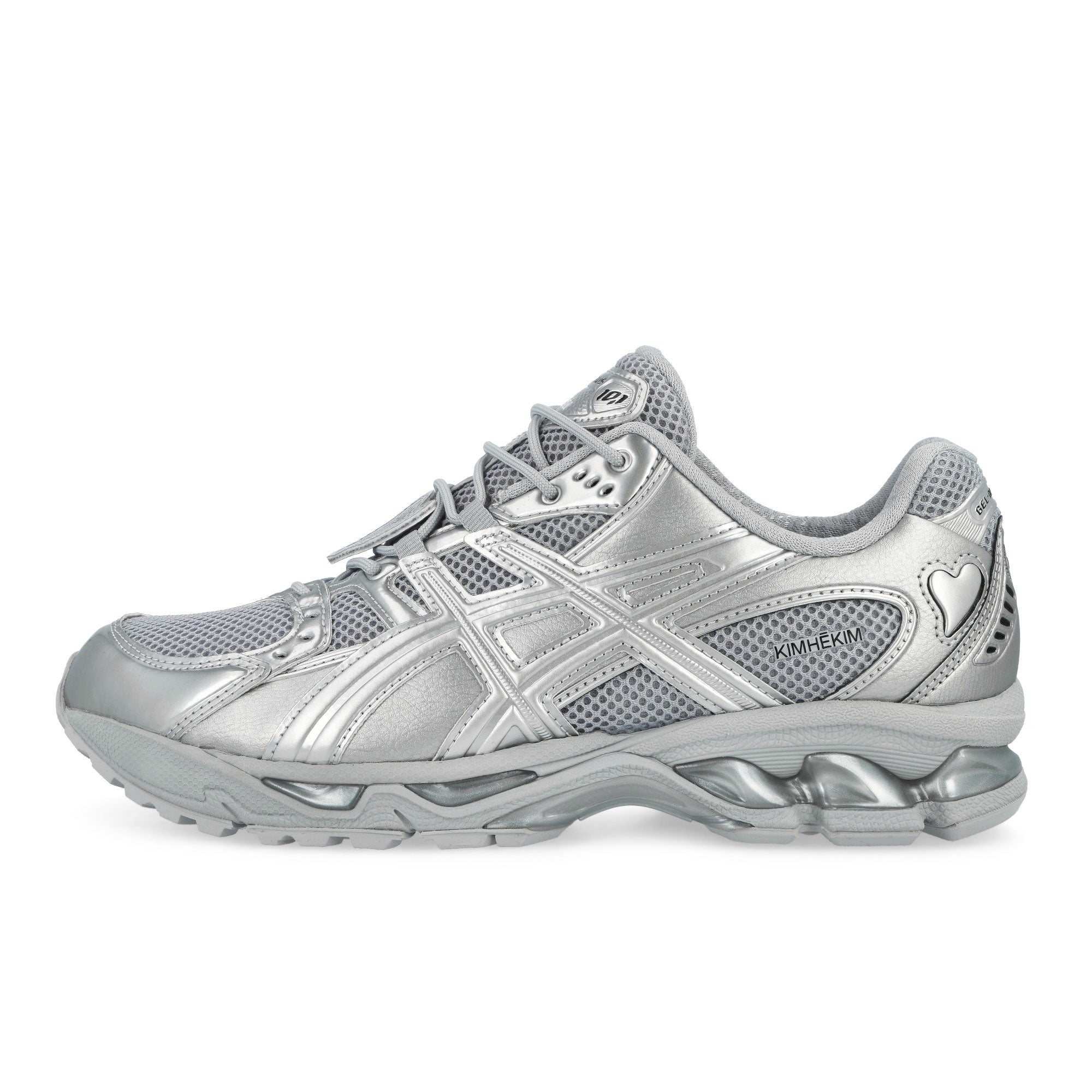Asics Gel Nimbus 10.1 Pure Silver / Pure Silver Low Top Sneakers 1203A833-020 | Overkill
