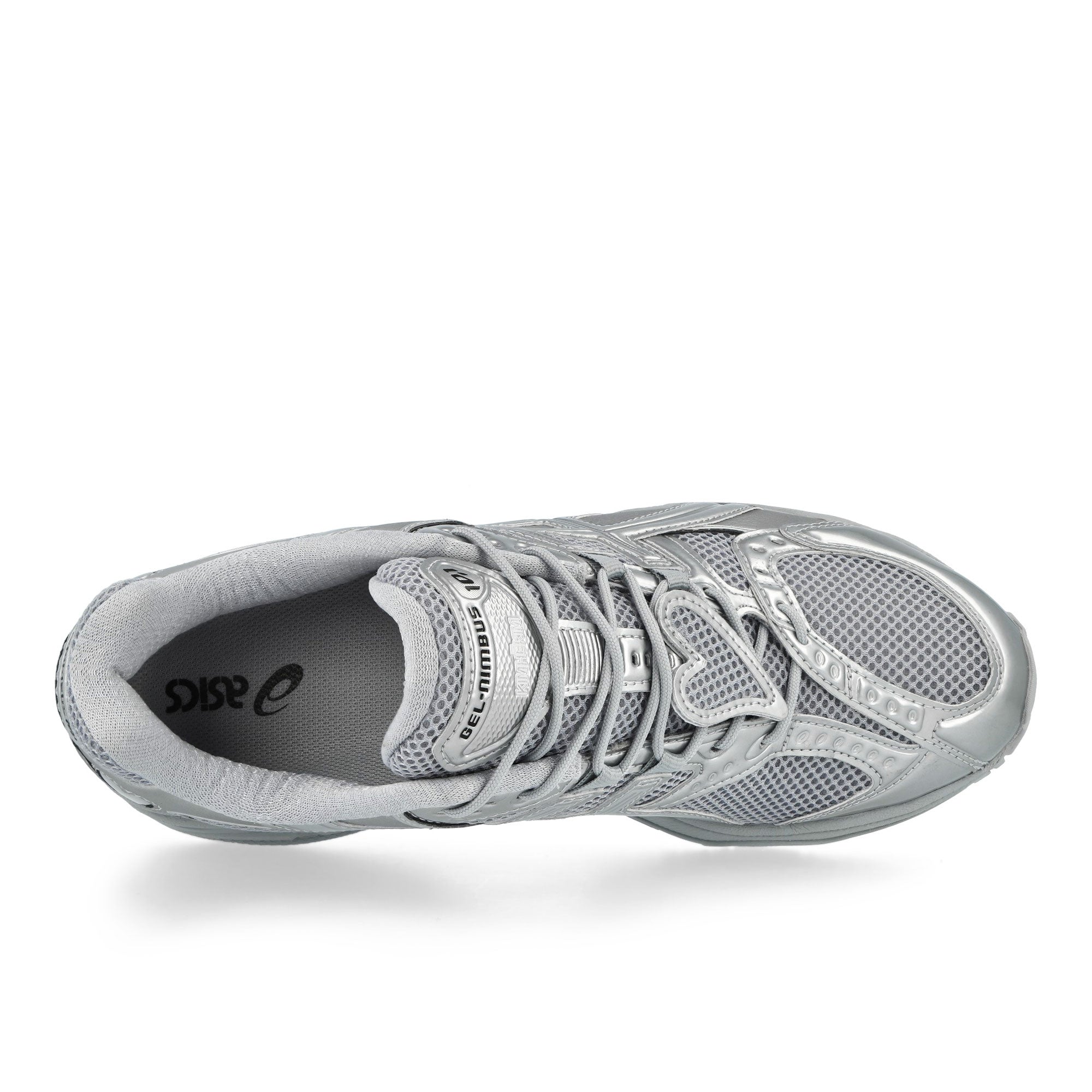 Asics Gel Nimbus 10.1 Pure Silver / Pure Silver Low Top Sneakers 1203A833-020 Detail View 1 | Overkill
