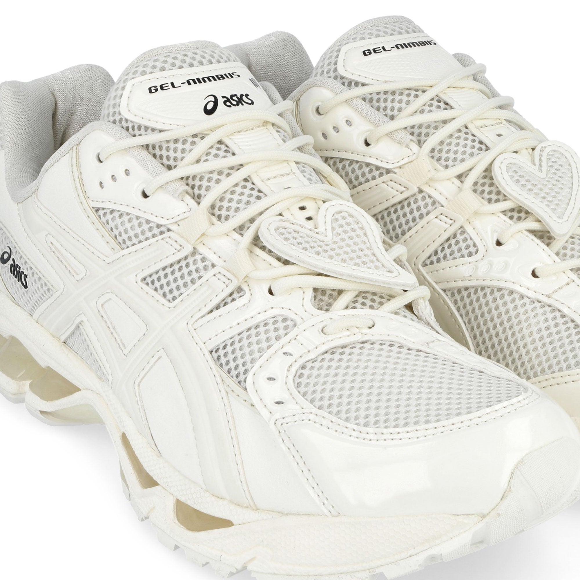 Asics Gel Nimbus 10.1 Off-White / Off-White Low Top Sneakers 1203A833-100 Detailfoto | Overkill
