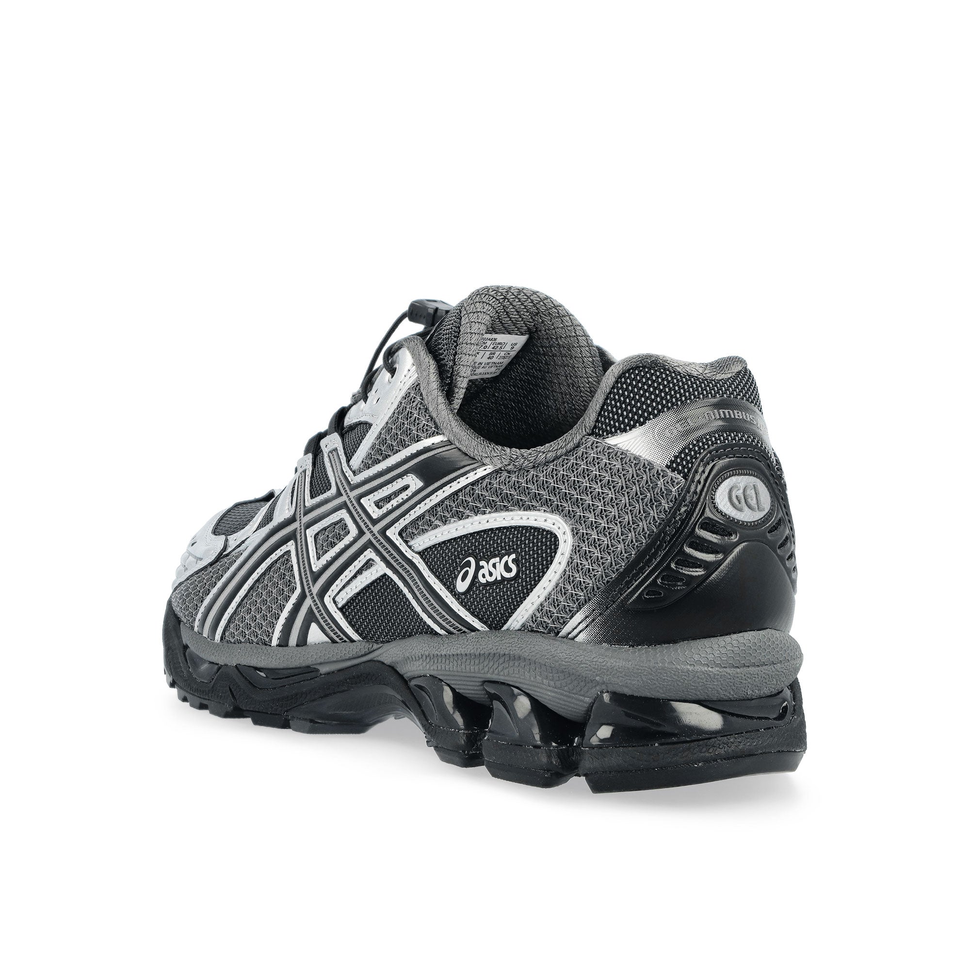 Unaffected x Asics Gel-Nimbus 10.1 Silver / Black Low Top Sneakers 1203A836-020 Material | Overkill
