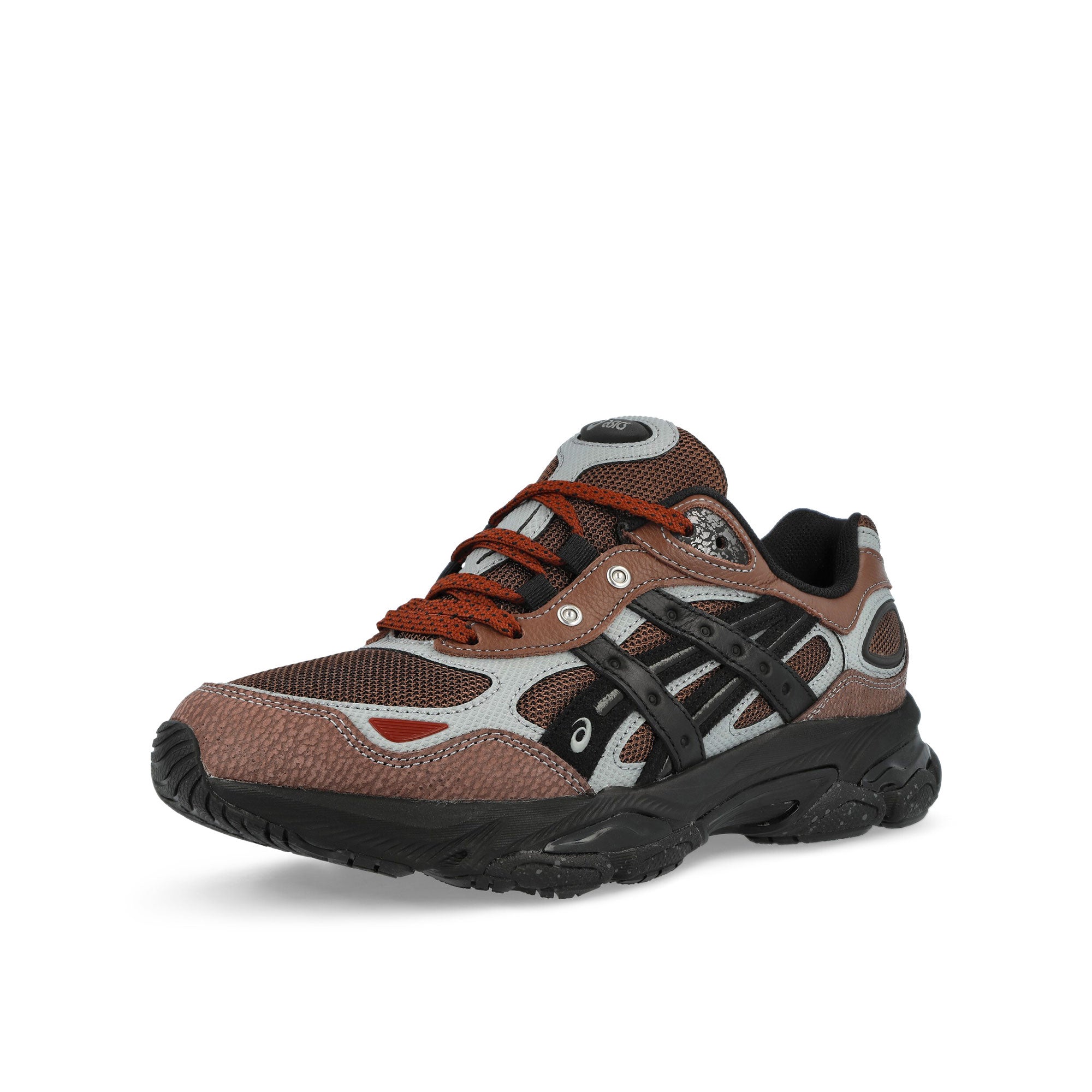 Hal Studios x Asics Gel-NYC 2.0 SSHS Mahogany / Black Low Top Sneakers 1203A896-200 Close-up | Overkill
