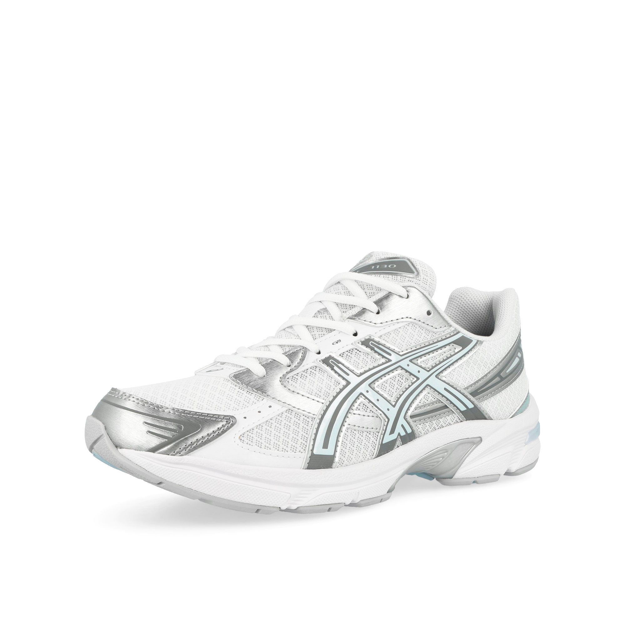 Asics Gel-1130 White / Storm Cloud Sneaker 1203A899-104 Close-up | Overkill
