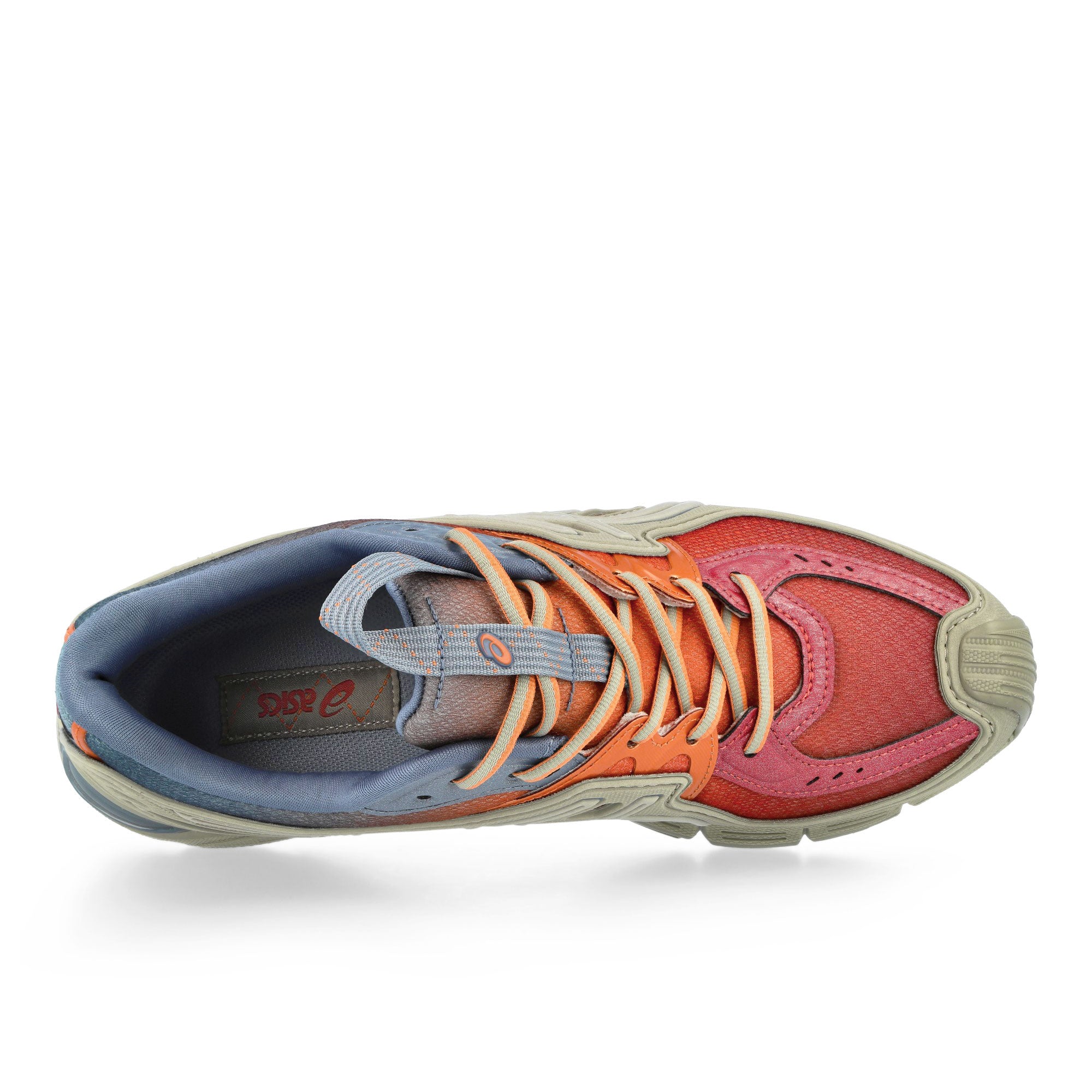 Asics UB13-S GEL-SD-LYTE Olive Grey / Rust Orange Low Top Sneakers 1203A972-301 Detailfoto | Overkill
