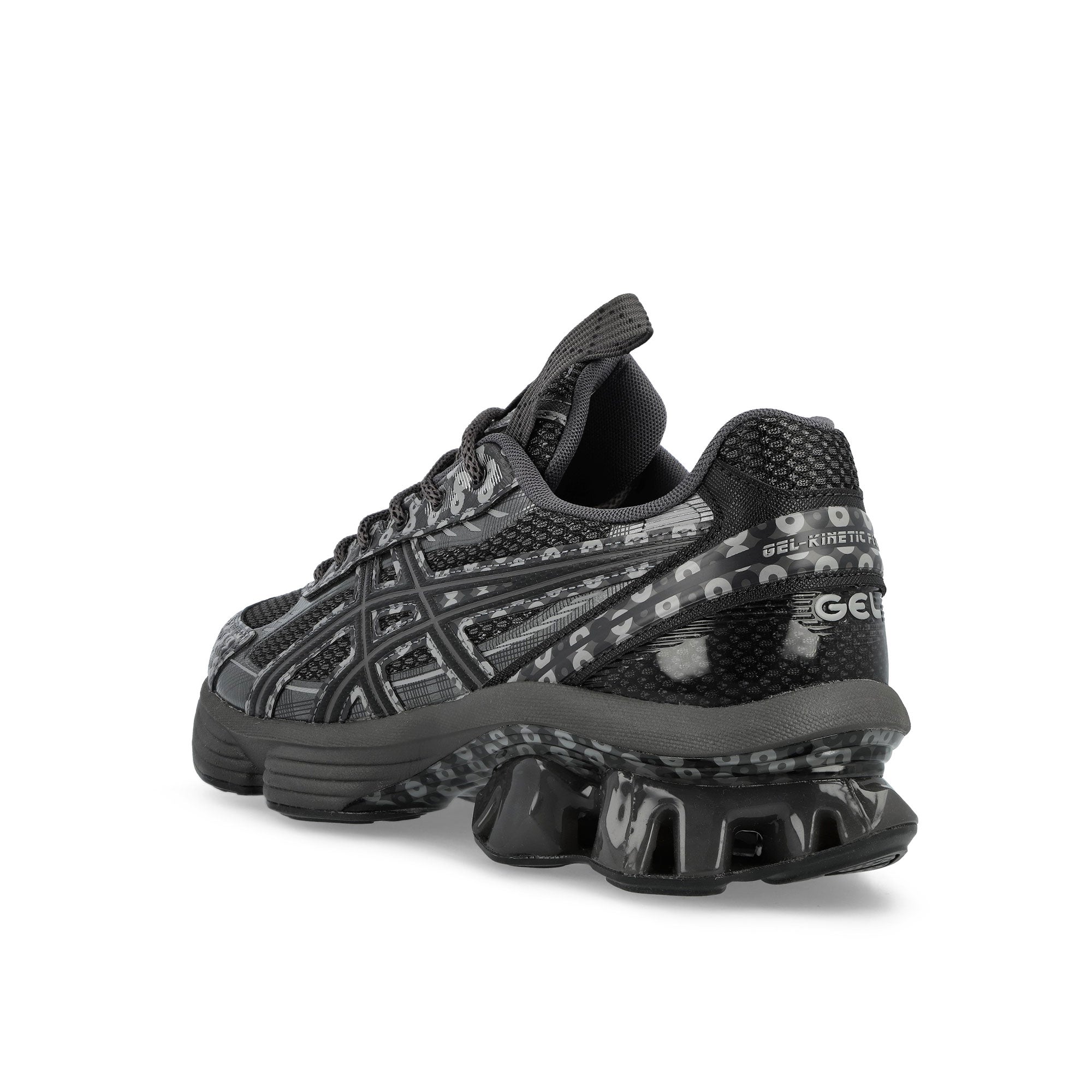 Asics  US7-S Gel-Kenetic Fluent  Obsidian Grey / Grahite Grey Low Top Sneakers 1203A973-020 Material | Overkill
