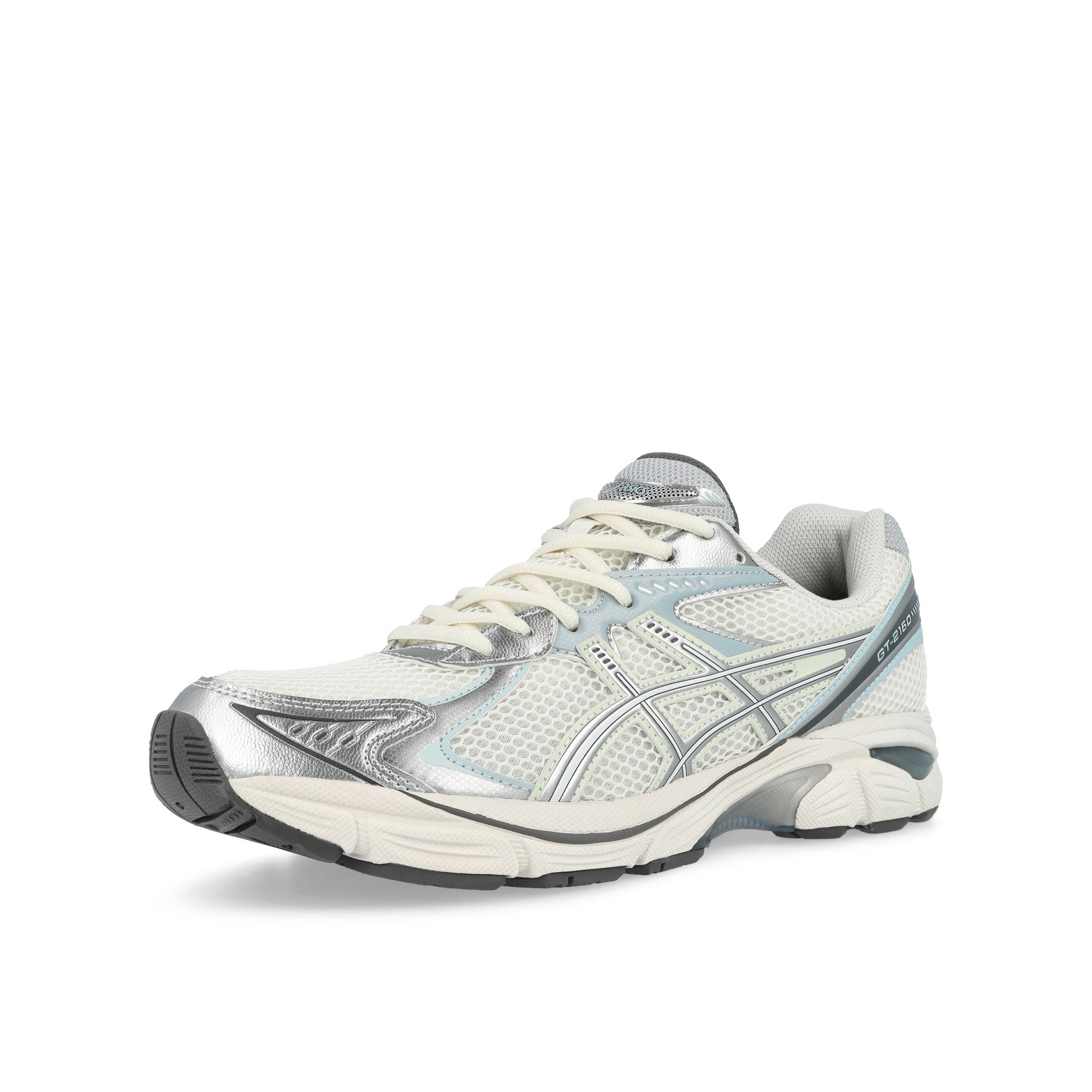 Asics GT-2160 Cream / Pure Silver Low Top Sneakers 1203A980-100 Close-up | Overkill
