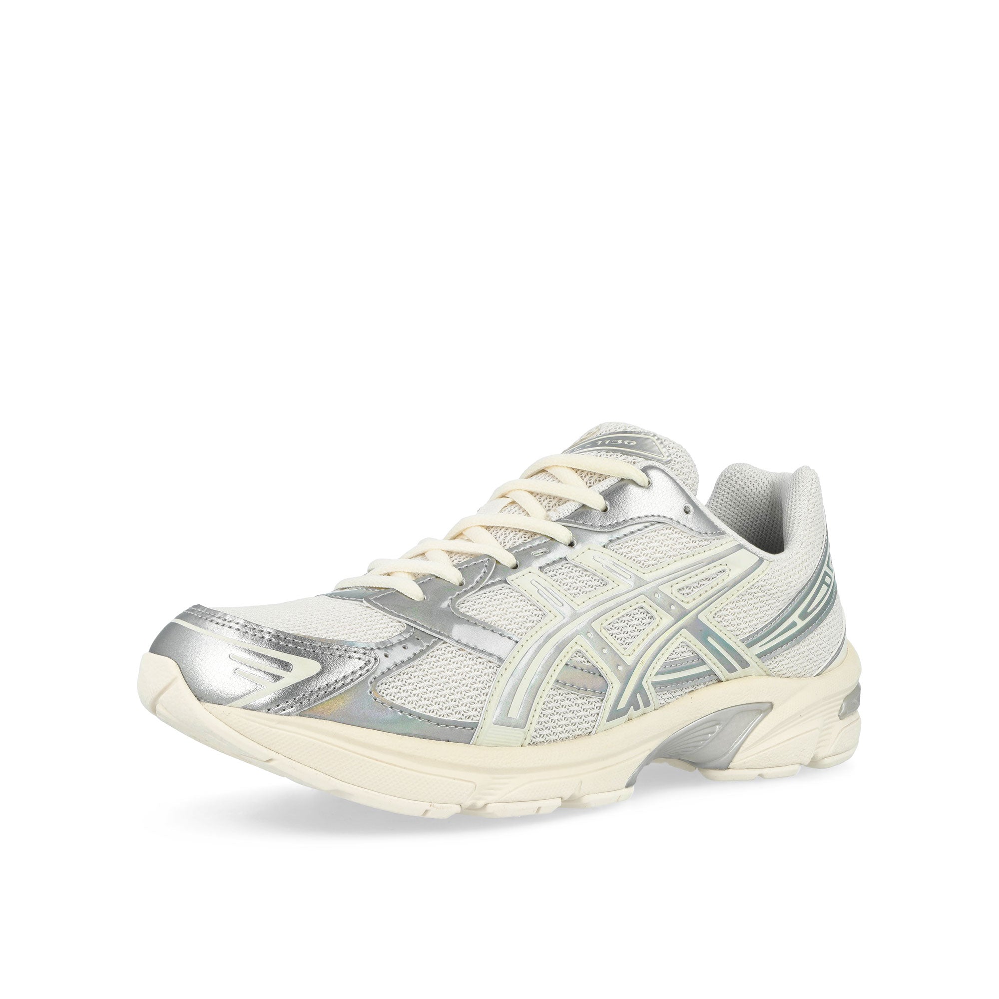 Asics Gel-1130 Cream / Pure Silver Low Top Sneakers 1203A997-100 Close-up | Overkill
